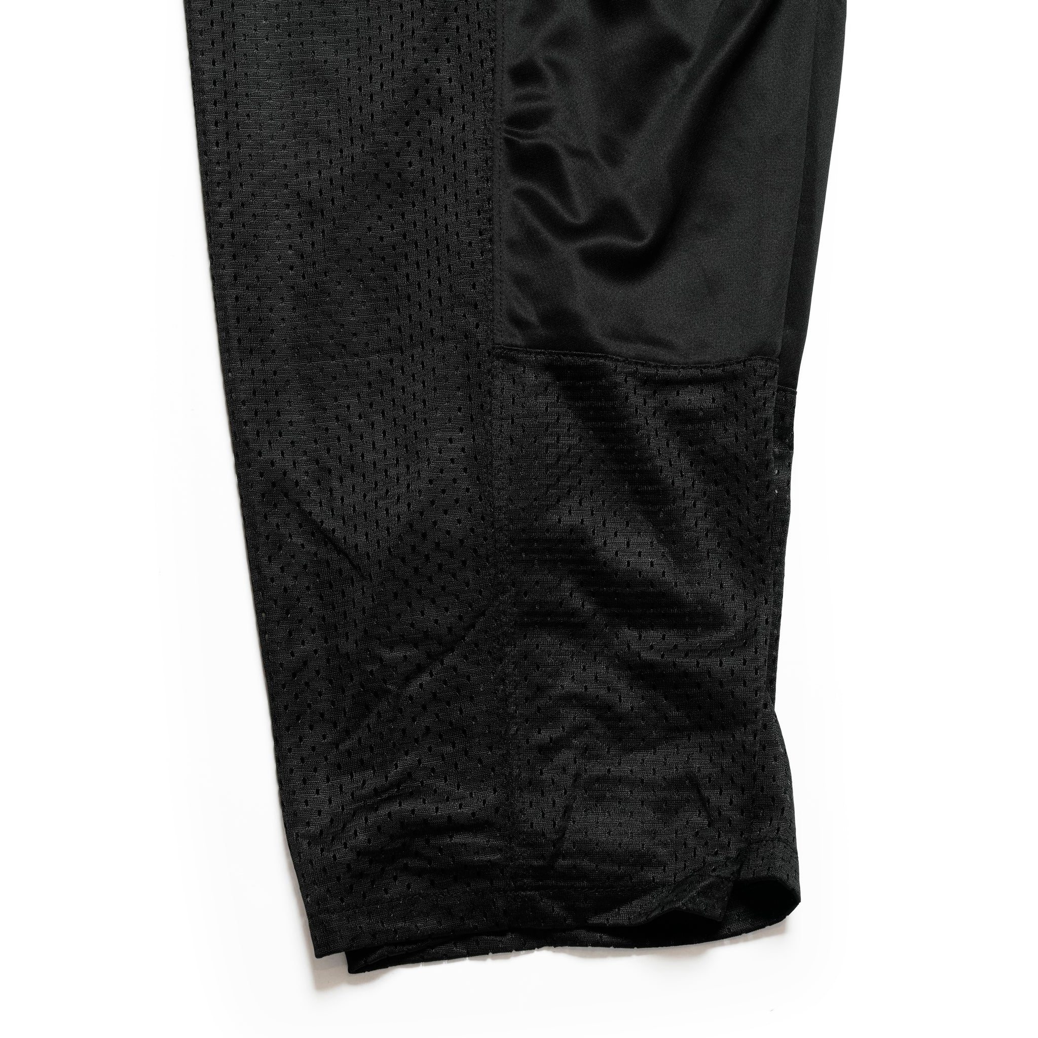 D-Knee Pants / Toned Heavy-Mock and Gym Mesh 100% Polyester | Color:Black | Size:M/L/XL | 【SMOKE T ONE_スモークトーン】【D-SPORT WEAR】