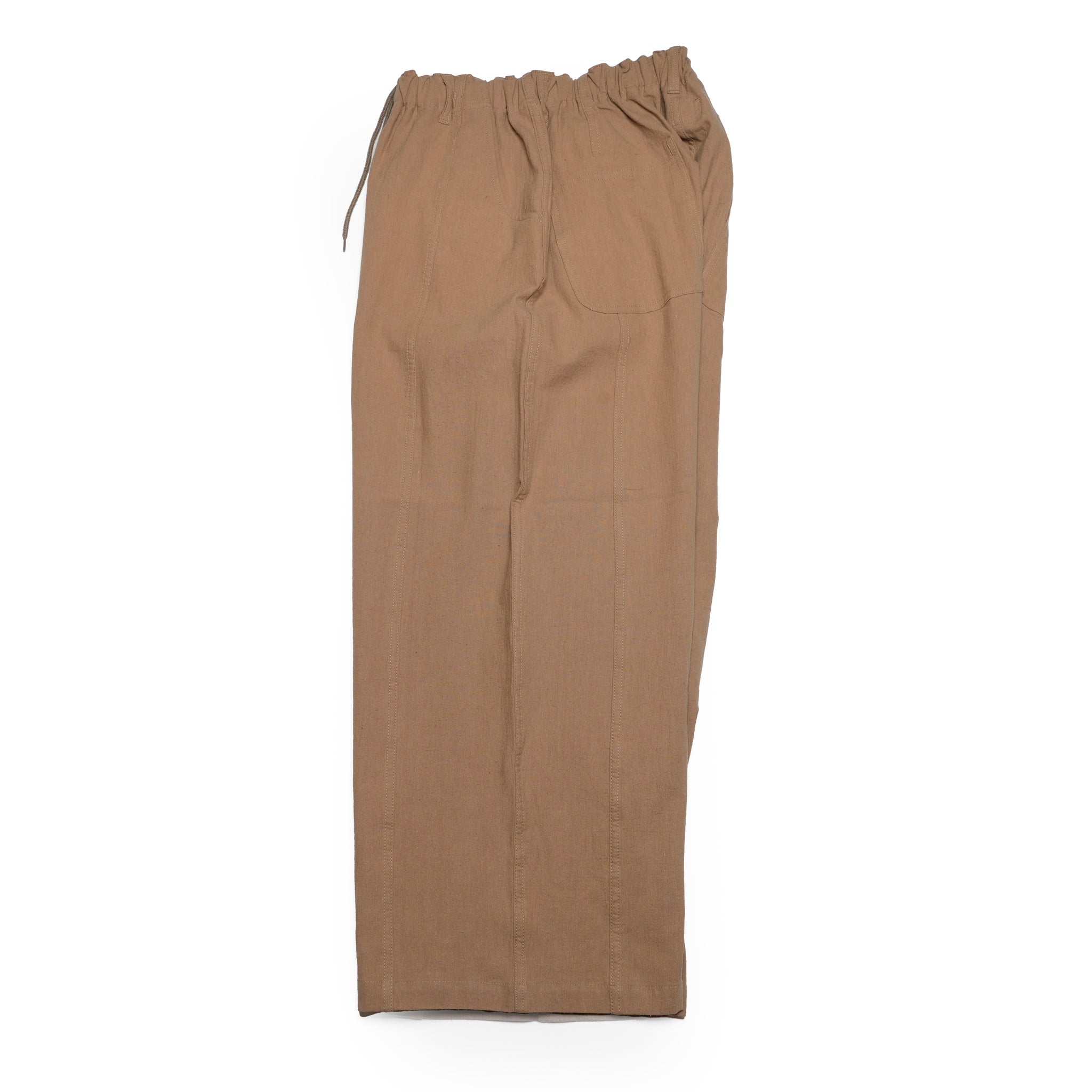 VOO-1223_Camel | LINEN BALLOON EZ | Color:Camel【VOO_ヴォー】