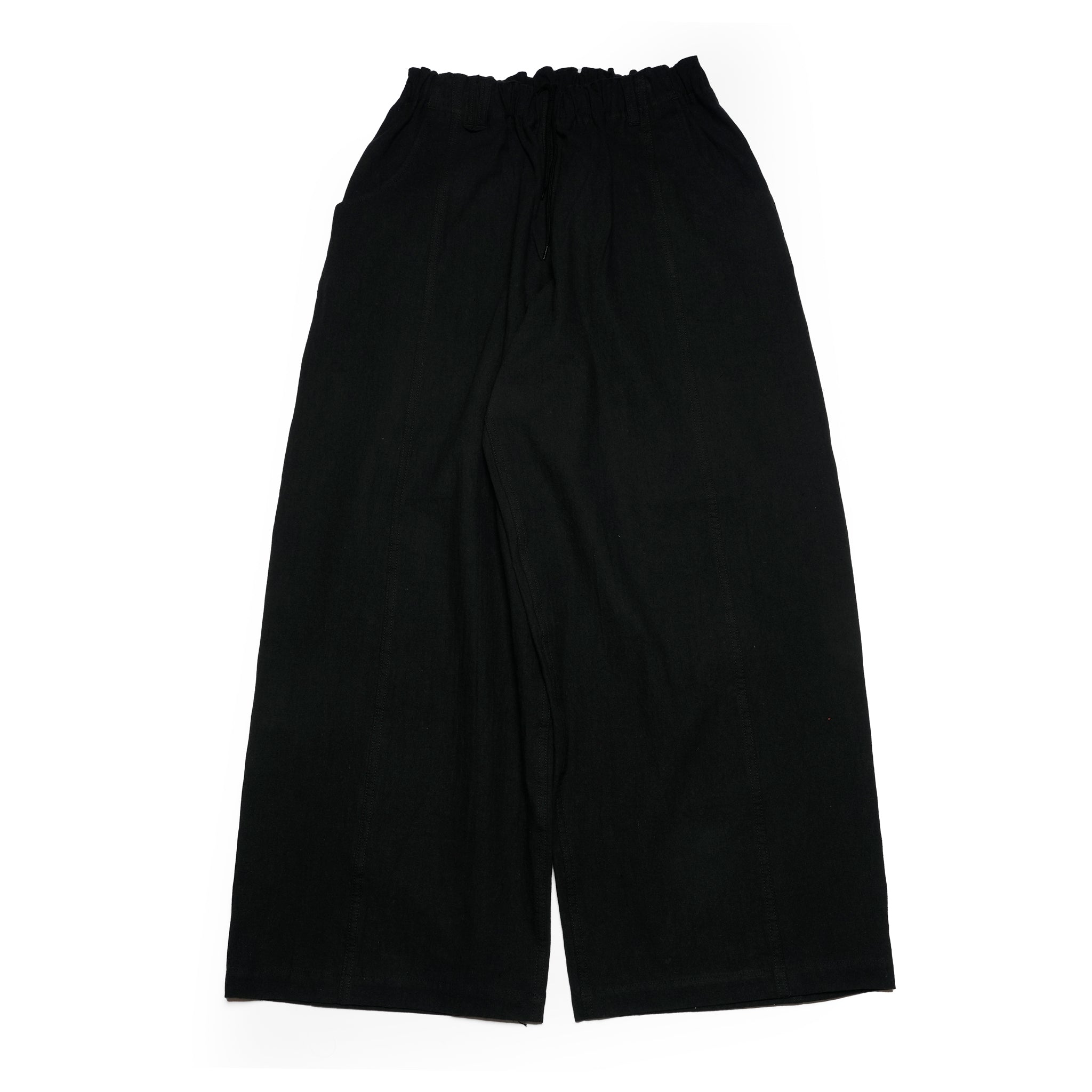 VOO-1223_Black | LINEN BALLOON EZ | Color:Black【VOO_ヴォー】【archive】