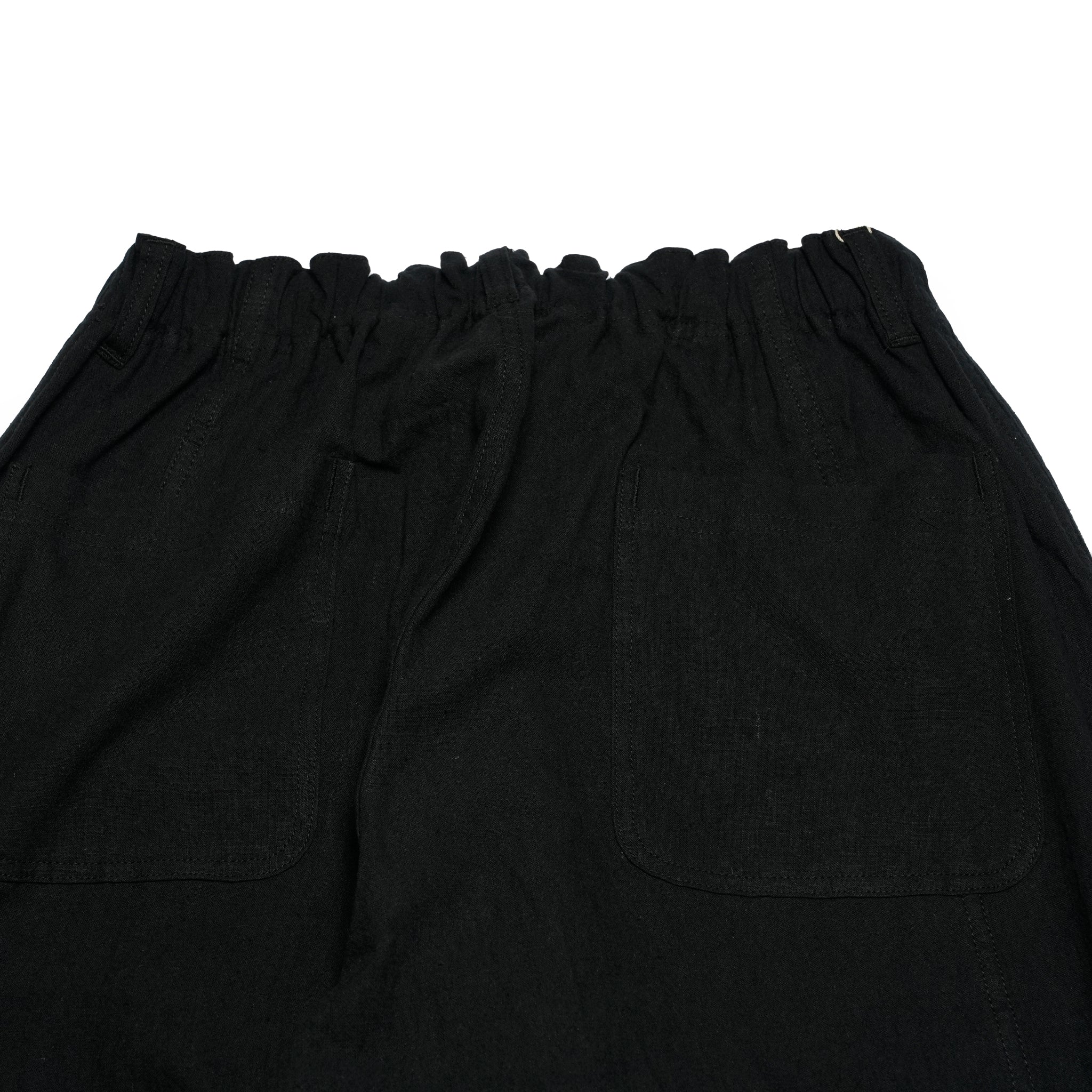 VOO-1223_Black | LINEN BALLOON EZ | Color:Black【VOO_ヴォー】【archive】