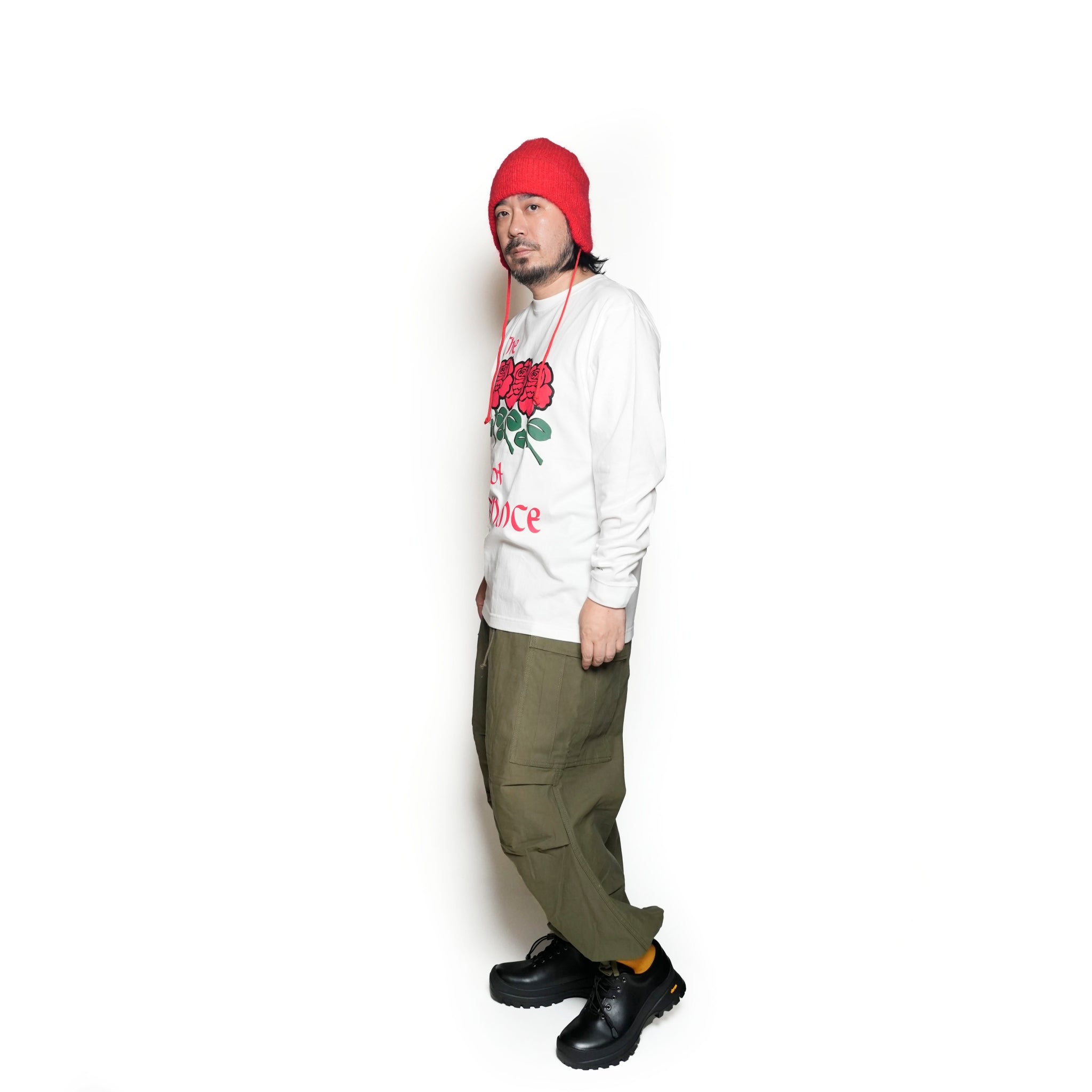 24-3-ct05 | FLOWERS OF ROMANCE L/S WHITE【ORIGINAL JOHN_オリジナルジョン】