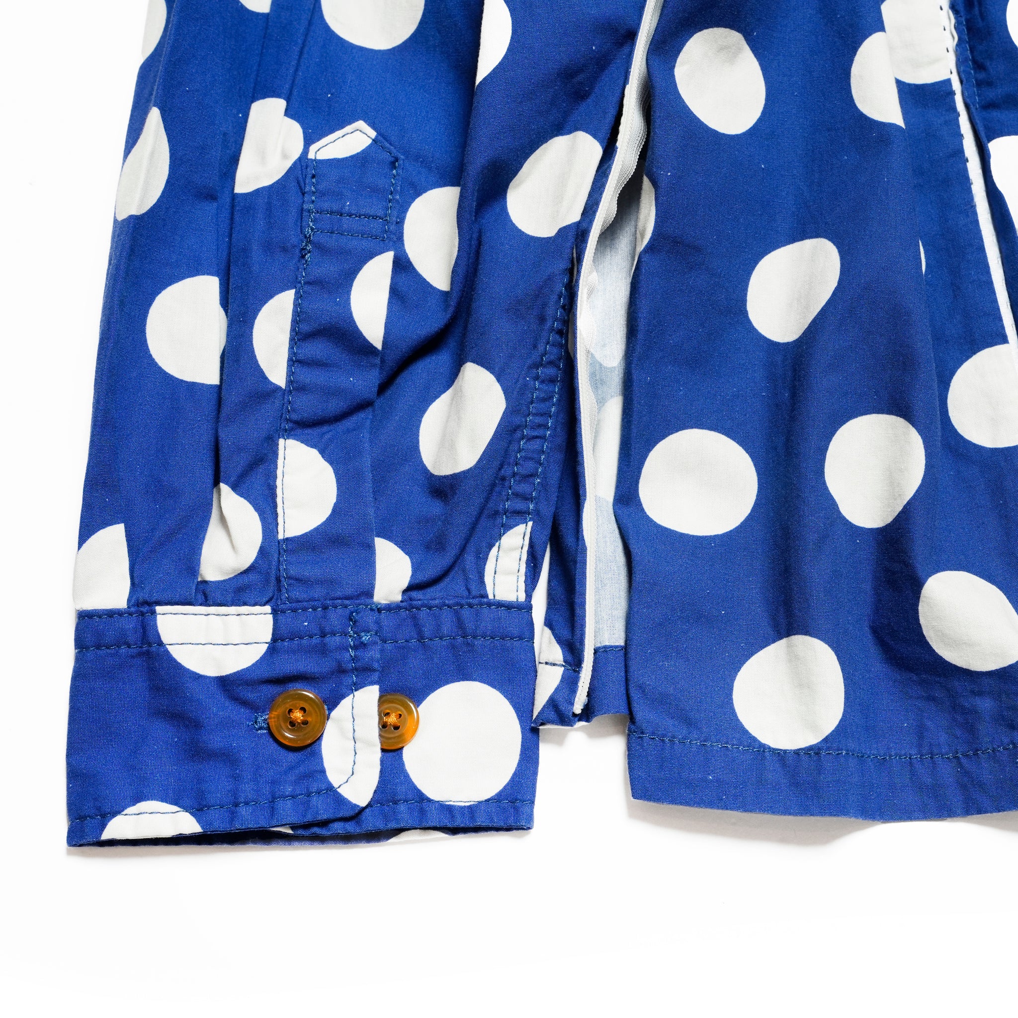 Herb | Polka dot open collar shirt | Color_Navy | No_cbc-imst-86a_navy【IMPRESTORE_インプレストア】