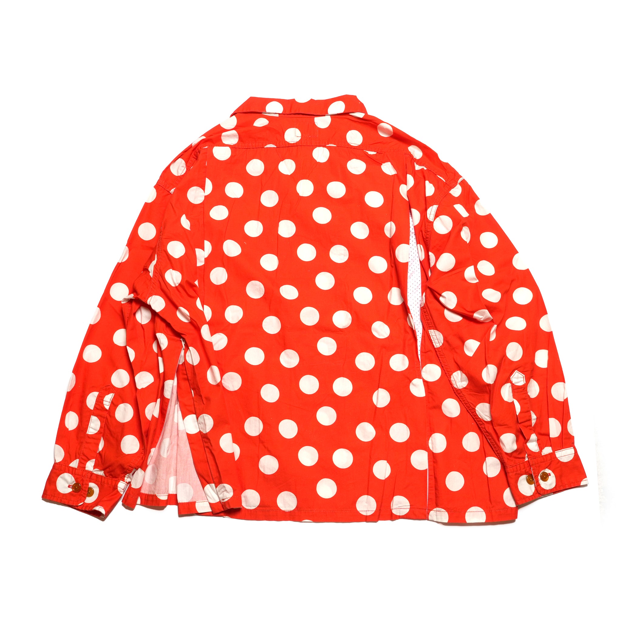 Herb | Polka dot open collar shirt | Color_Red | No_cbc-imst-86a_red【IMPRESTORE_インプレストア】