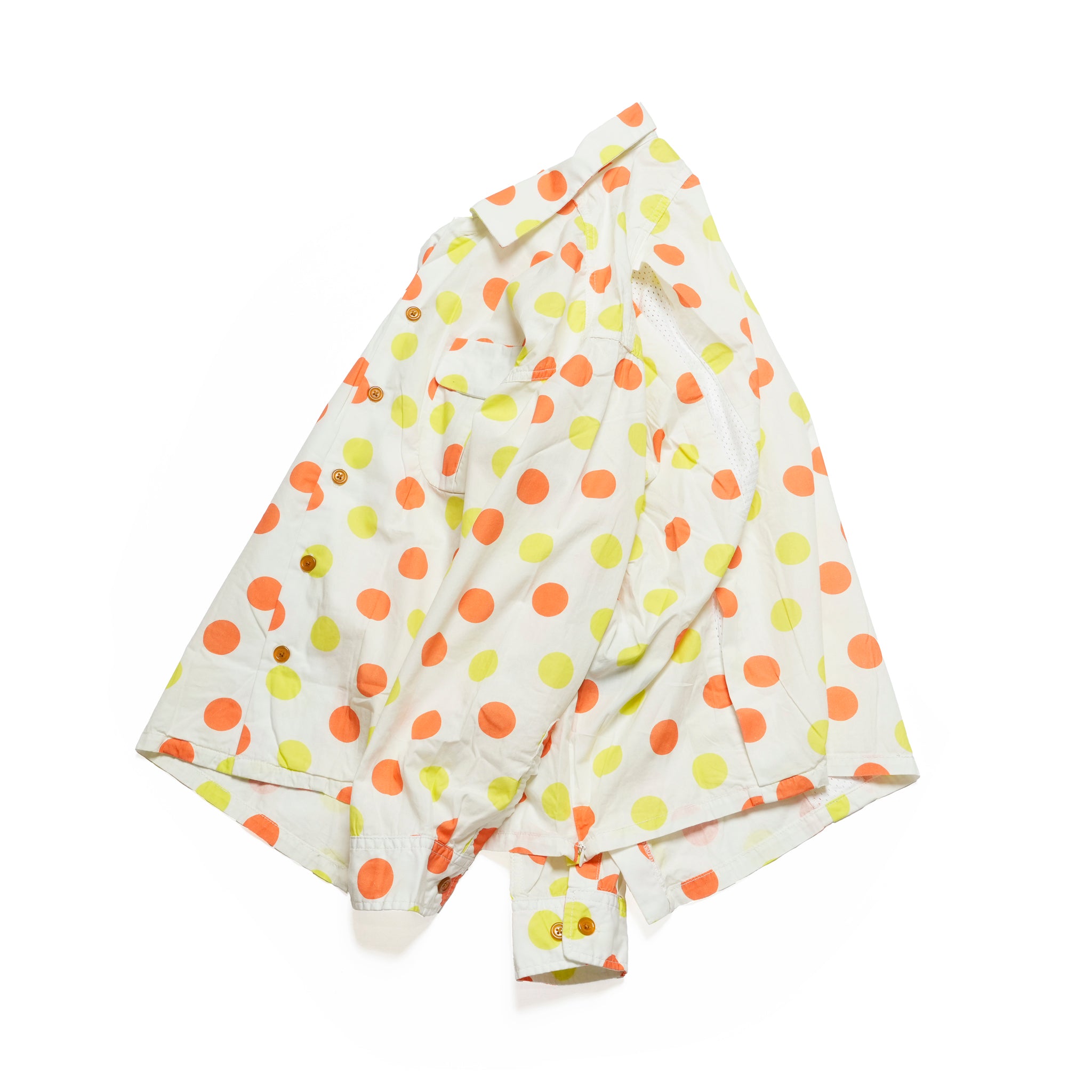Herb | Polka dot open collar shirt | Color_White | No_cbc-imst-86a_white【IMPRESTORE_インプレストア】