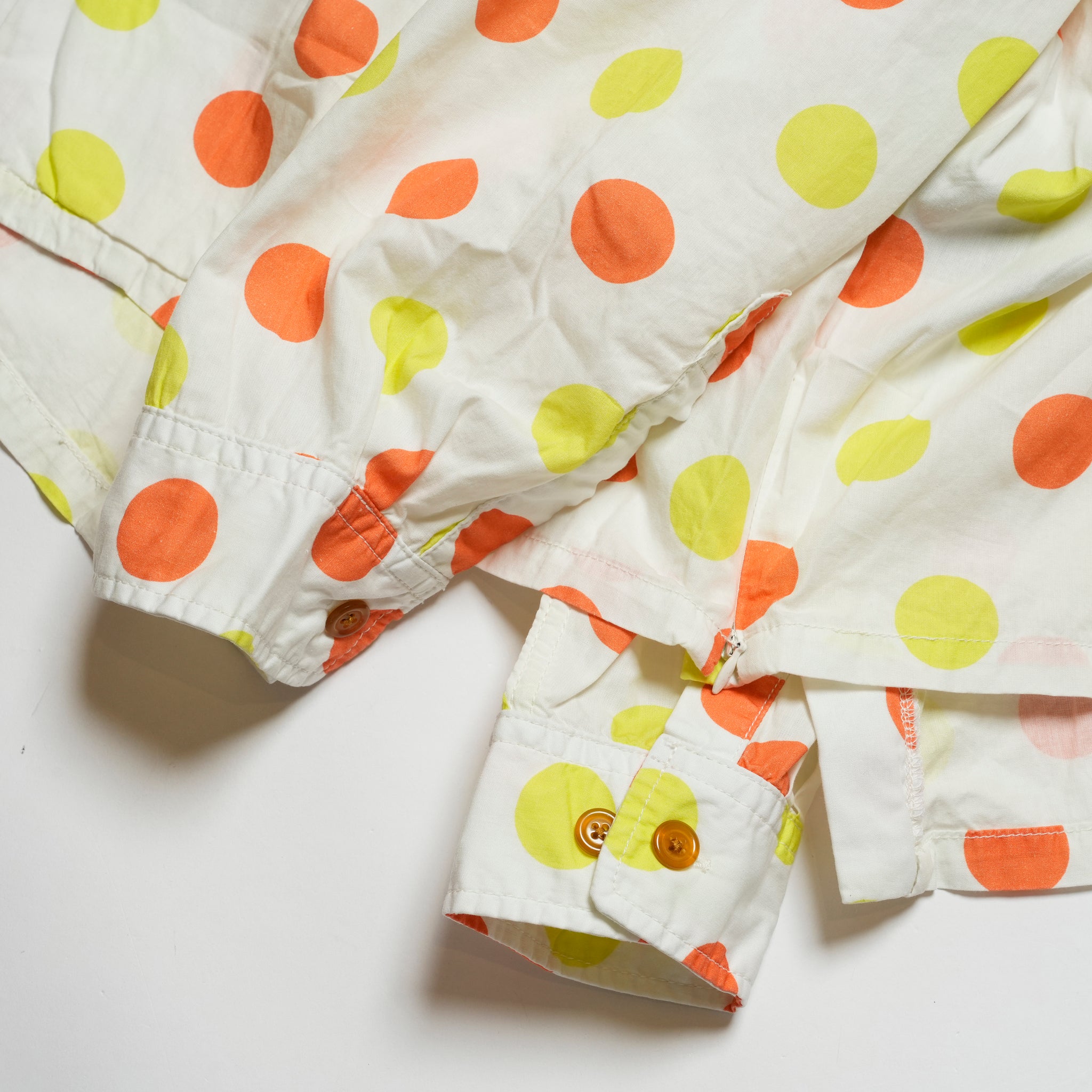 Herb | Polka dot open collar shirt | Color_White | No_cbc-imst-86a_white【IMPRESTORE_インプレストア】