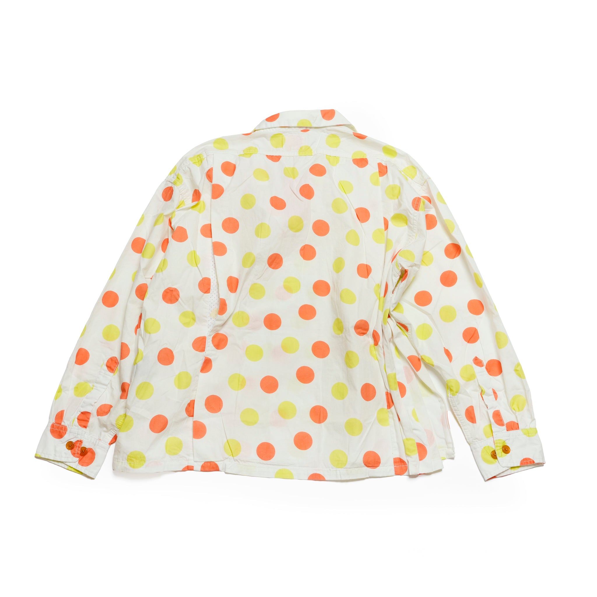 Herb | Polka dot open collar shirt | Color_White | No_cbc-imst-86a_white【IMPRESTORE_インプレストア】