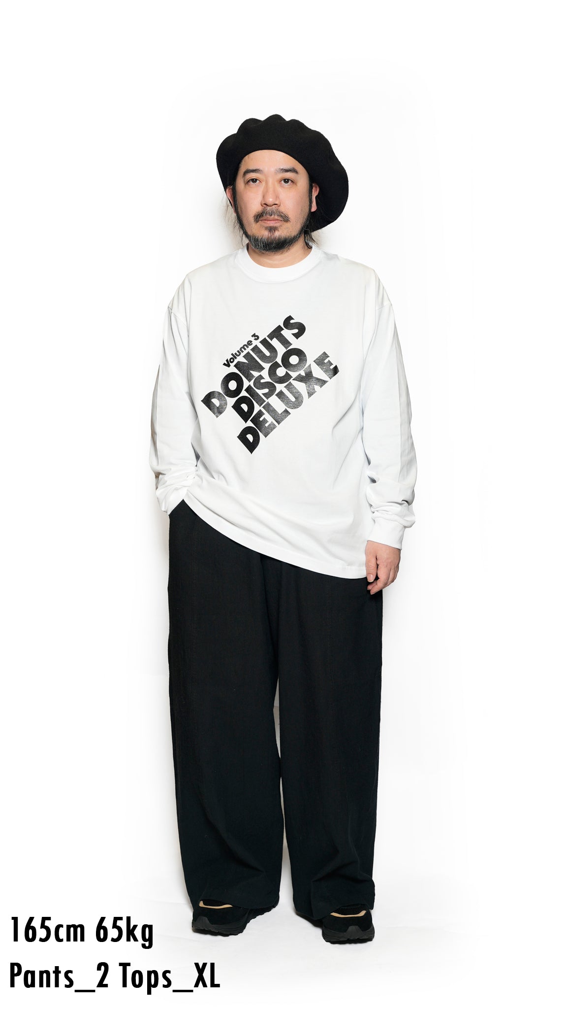 VOO-1223_Black | LINEN BALLOON EZ | Color:Black【VOO_ヴォー】【archive】