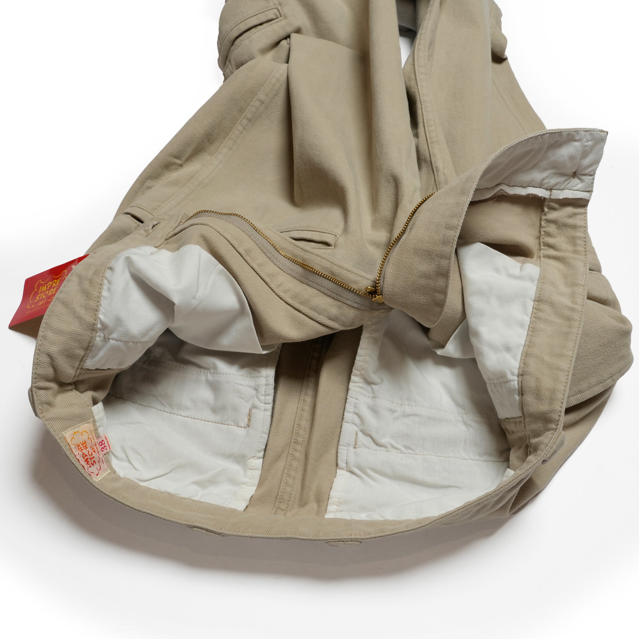 Tom | 10pocket chino pants | Color_Ivory | No_cbc-imst-87_ivory【IMPRESTORE_インプレストア】
