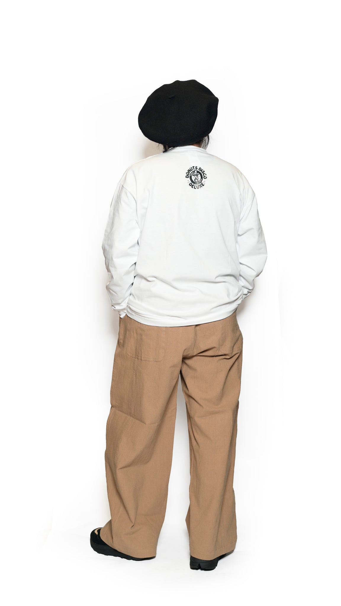 VOO-1223_Camel | LINEN BALLOON EZ | Color:Camel【VOO_ヴォー】