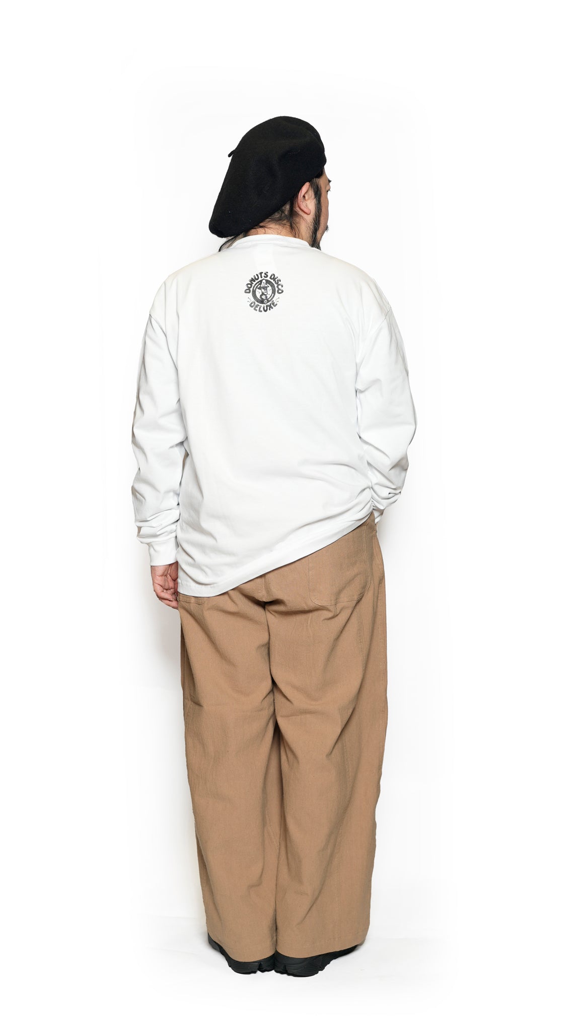 VOO-1223_Camel | LINEN BALLOON EZ | Color:Camel【VOO_ヴォー】