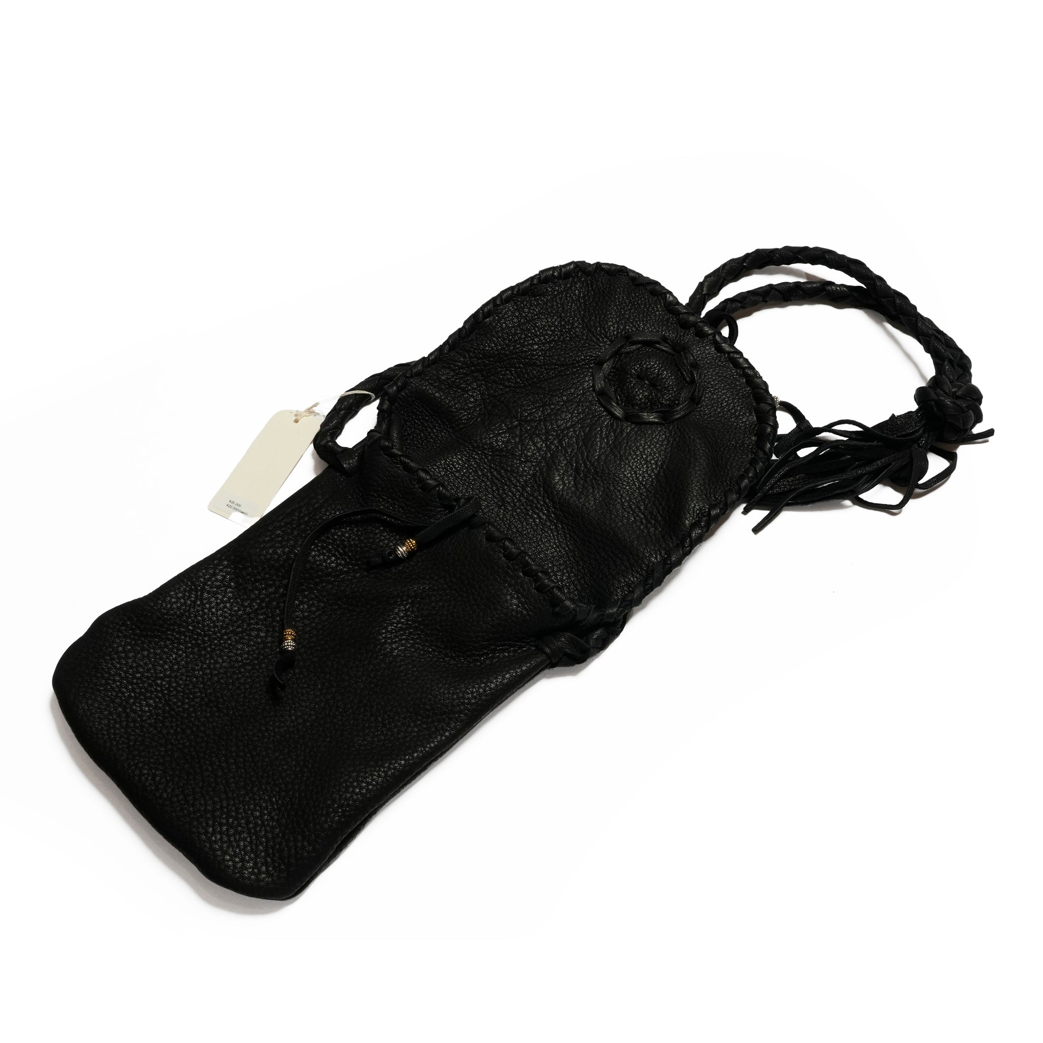 DEERSKIN MEDICINE BAG | Color:Black | H0716402【NASNGWAM_ナスングワム】