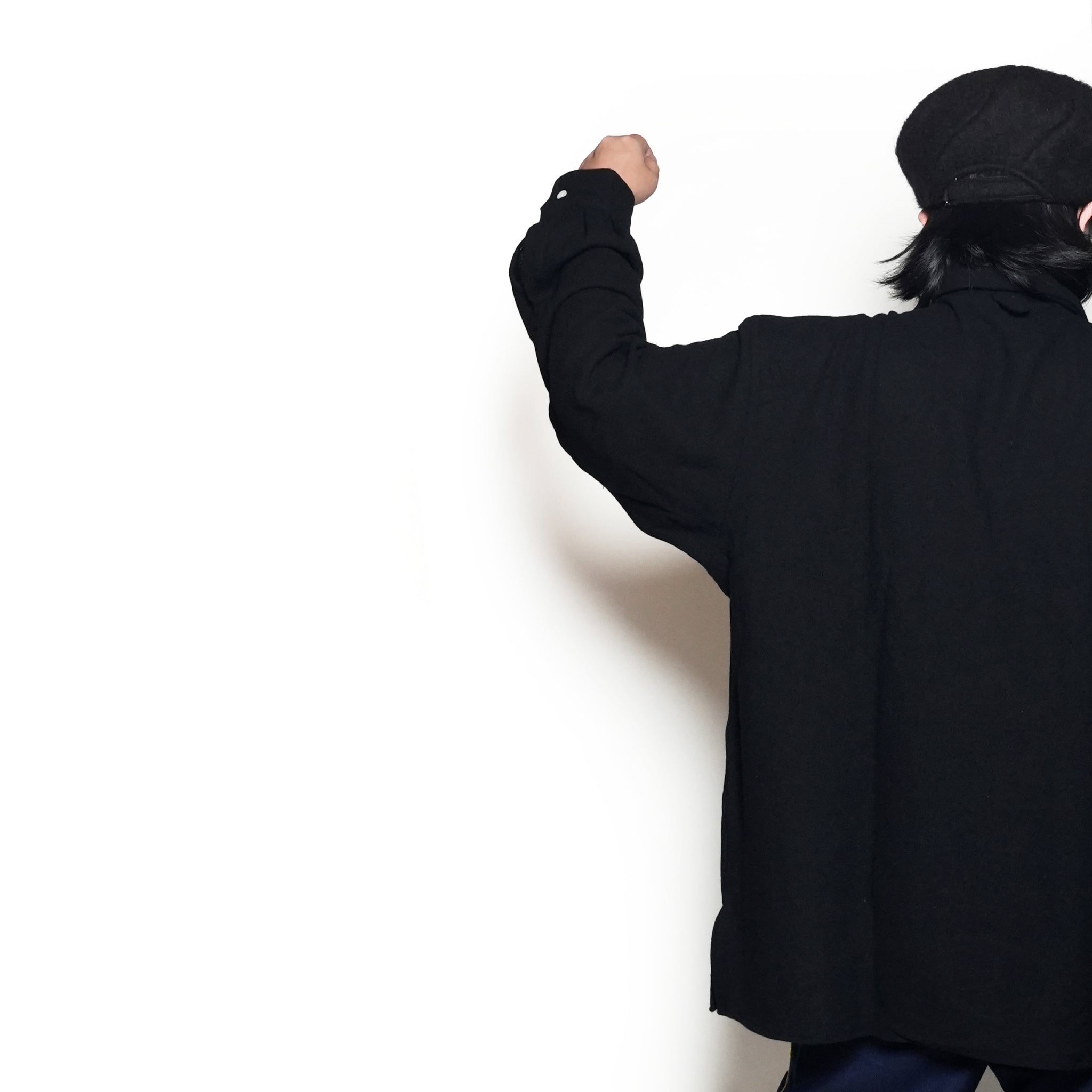 CAMP COLLAR SHIRT *BLACK ETAMINE | Petite Regular/Regular/Tall 【CITYLIGHTS PRODUCTS_シティライツプロダクツ】【archive】