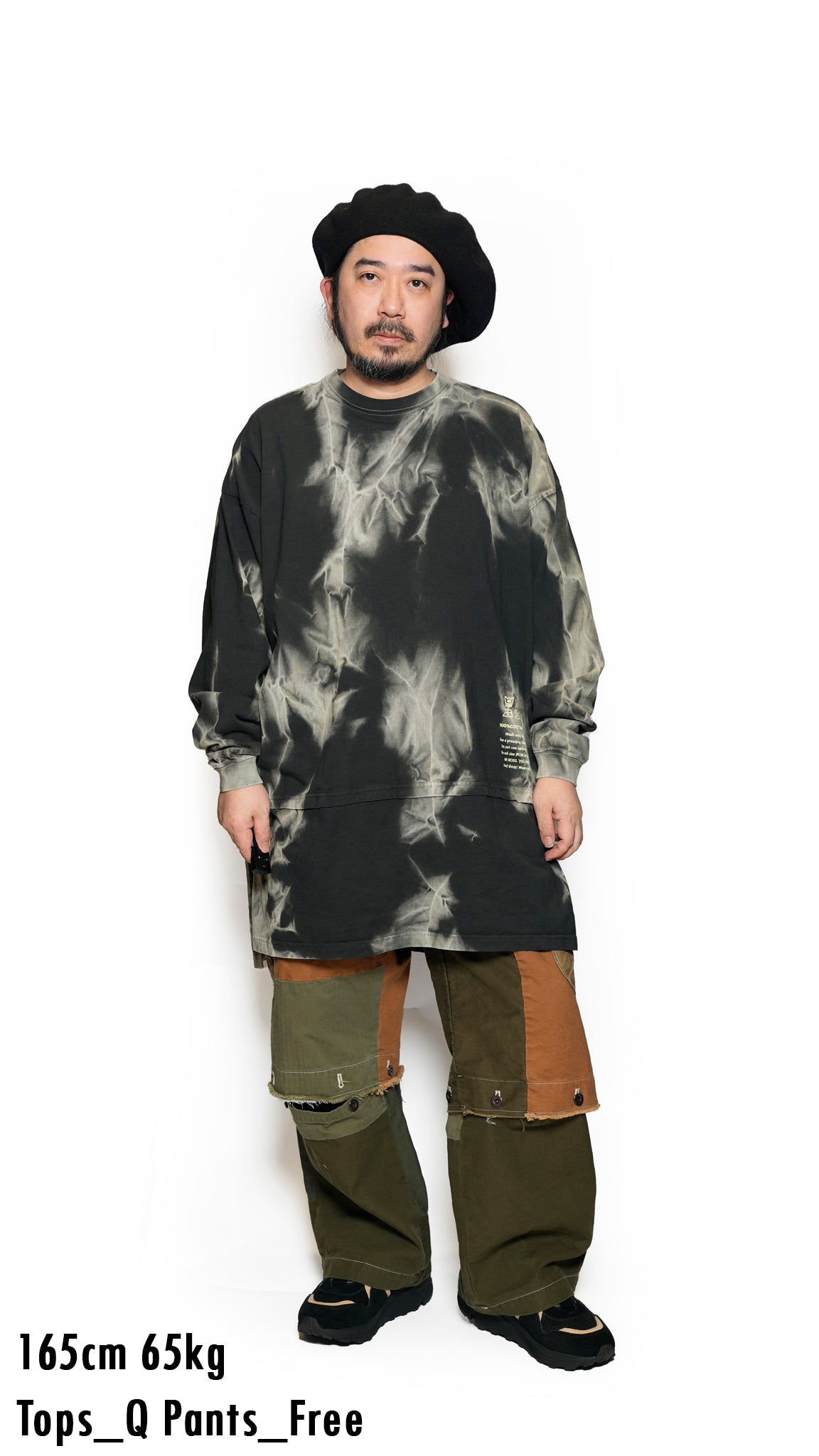 VOO-1214_Aurora Black | D.I.Y LL TEE AURORA | Color:Aurora Black【VOO_ヴォー】