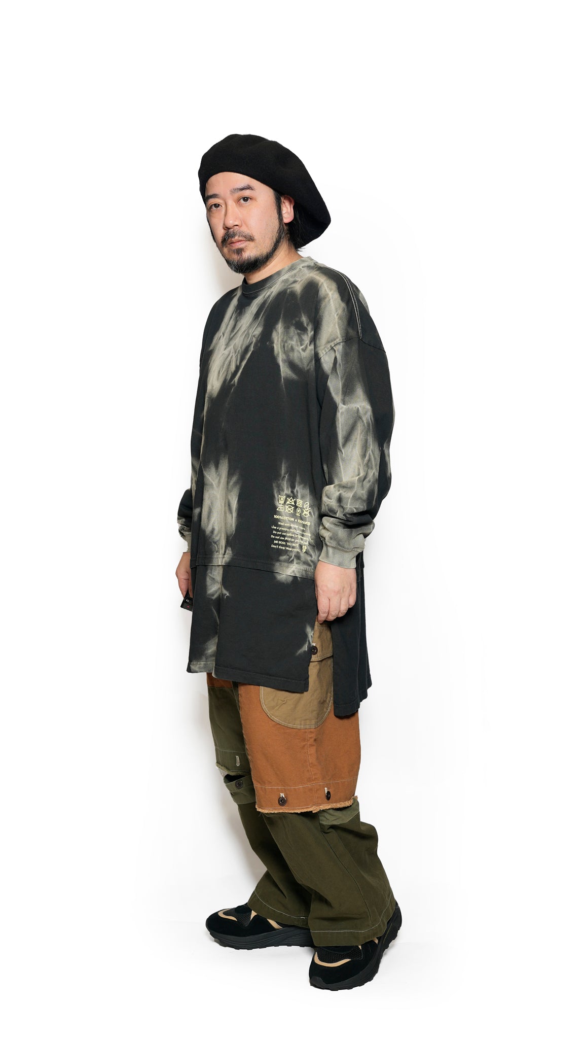 VOO-1214_Aurora Black | D.I.Y LL TEE AURORA | Color:Aurora Black【VOO_ヴォー】