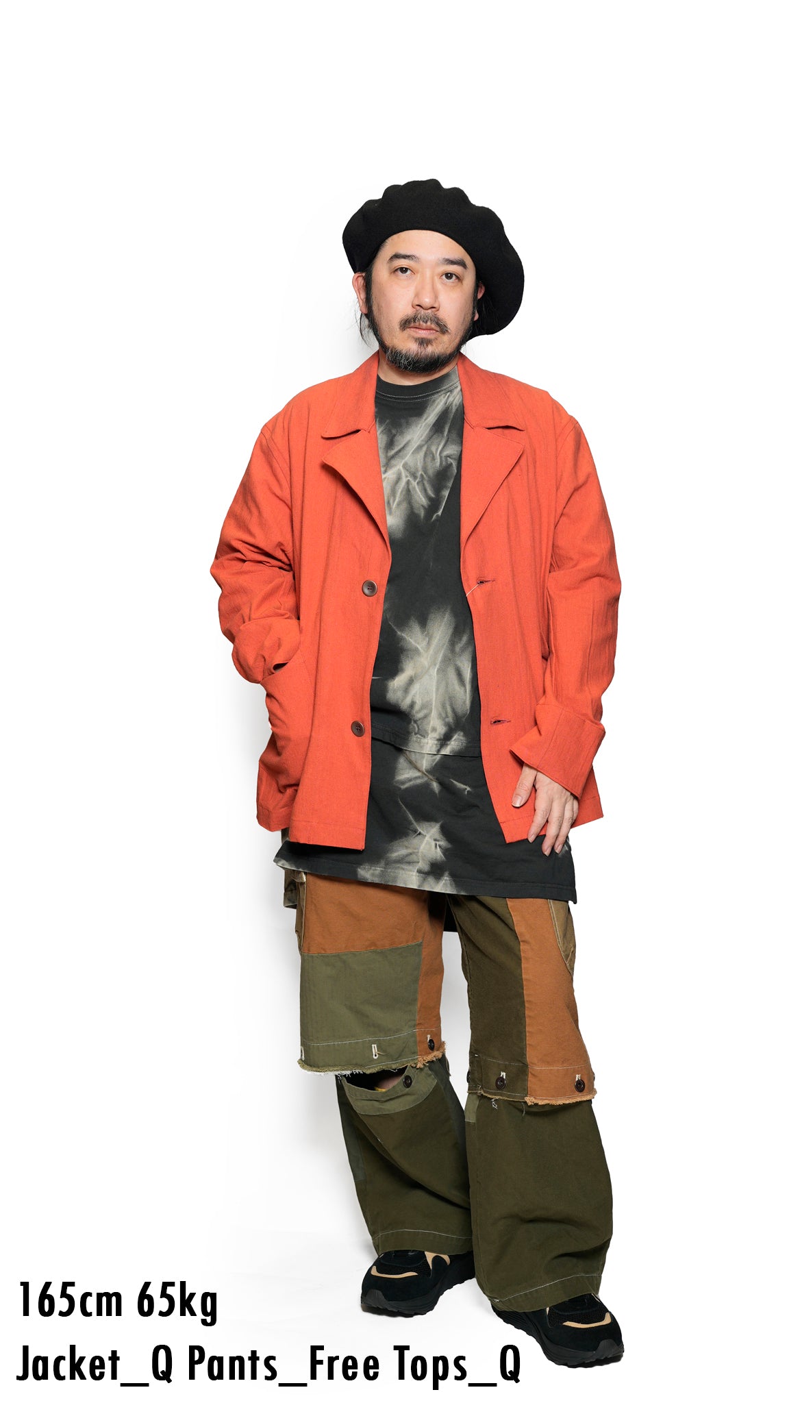 VOO-1222_Soft Red | LINEN 2B JKT | Color:Soft Red【VOO_ヴォー】【archive】