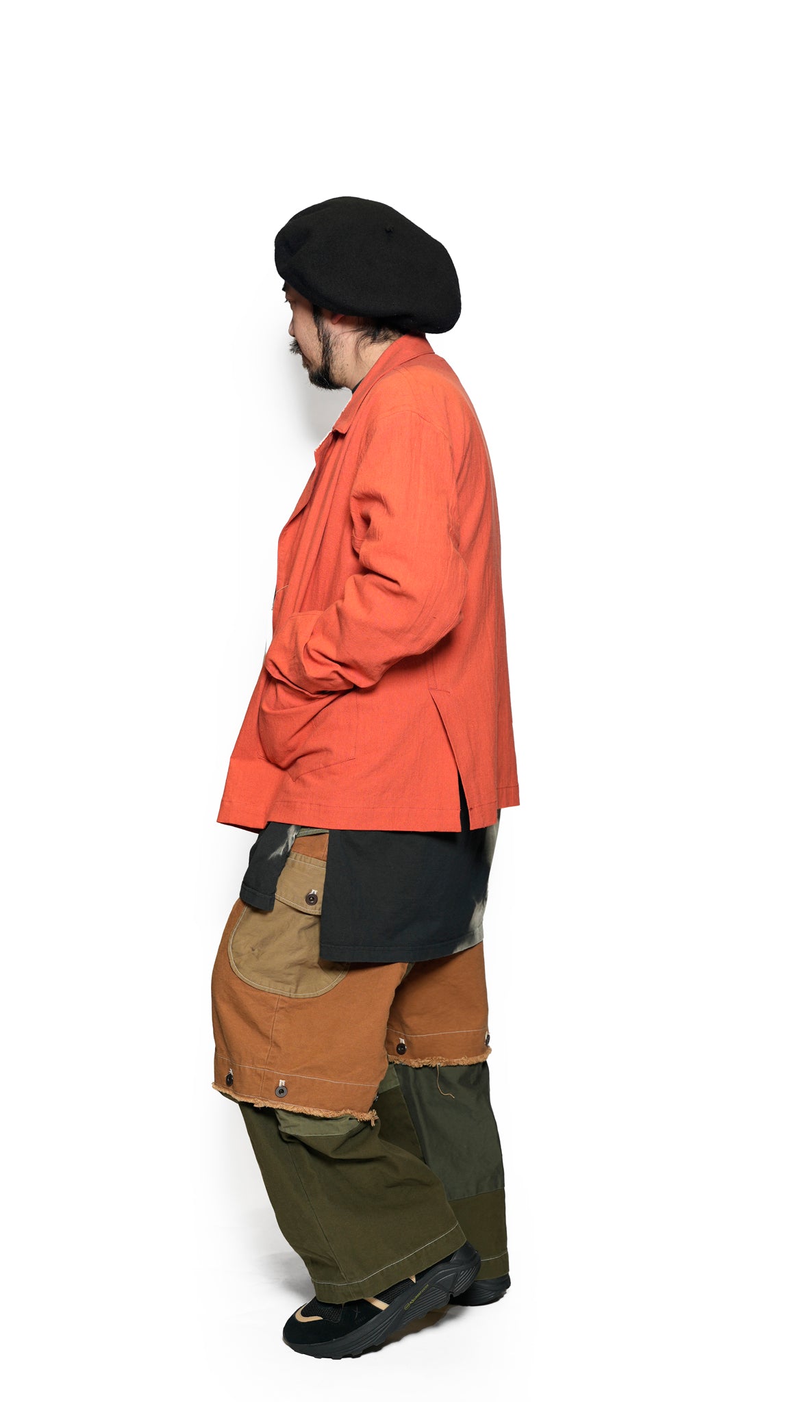 VOO-1222_Soft Red | LINEN 2B JKT | Color:Soft Red【VOO_ヴォー】【archive】