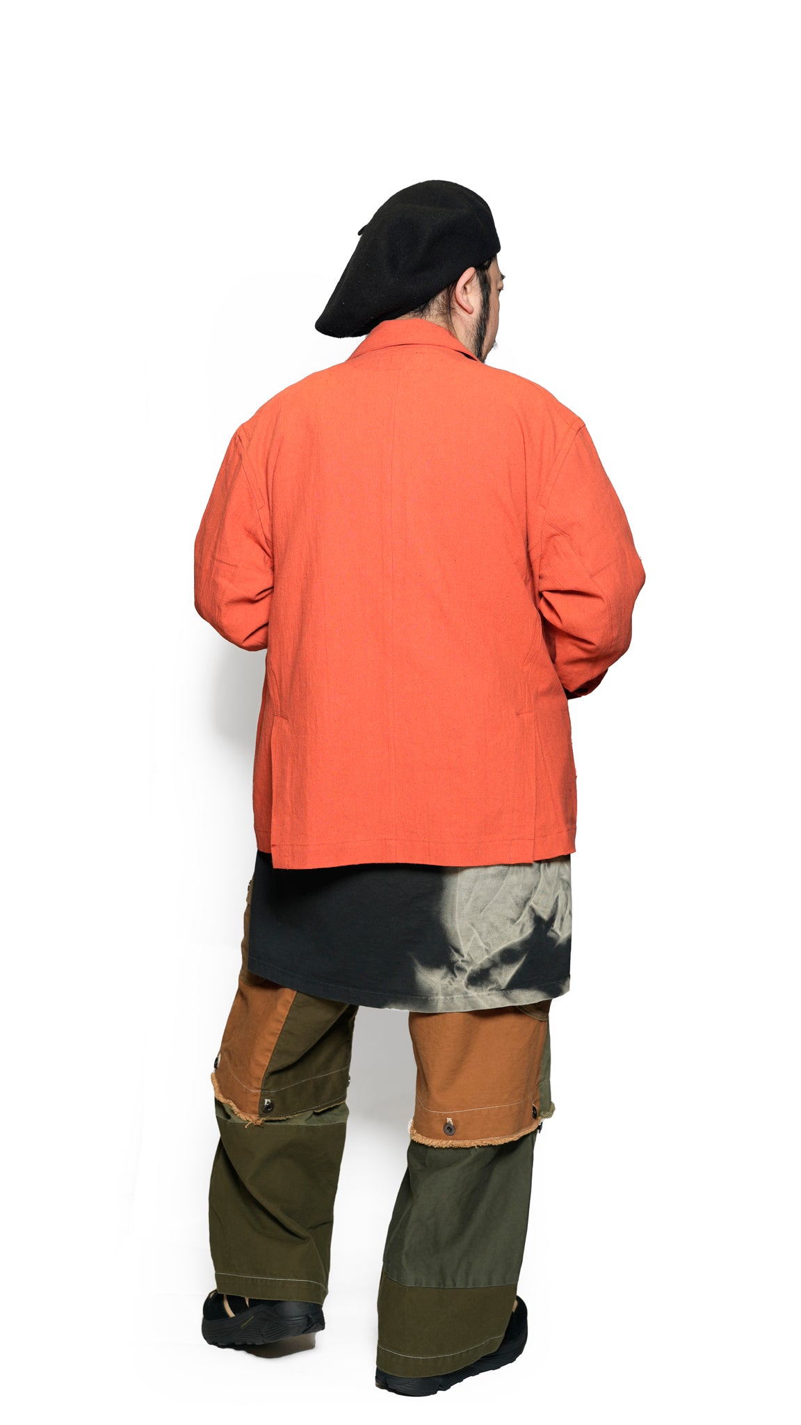 VOO-1222_Soft Red | LINEN 2B JKT | Color:Soft Red【VOO_ヴォー】【archive】