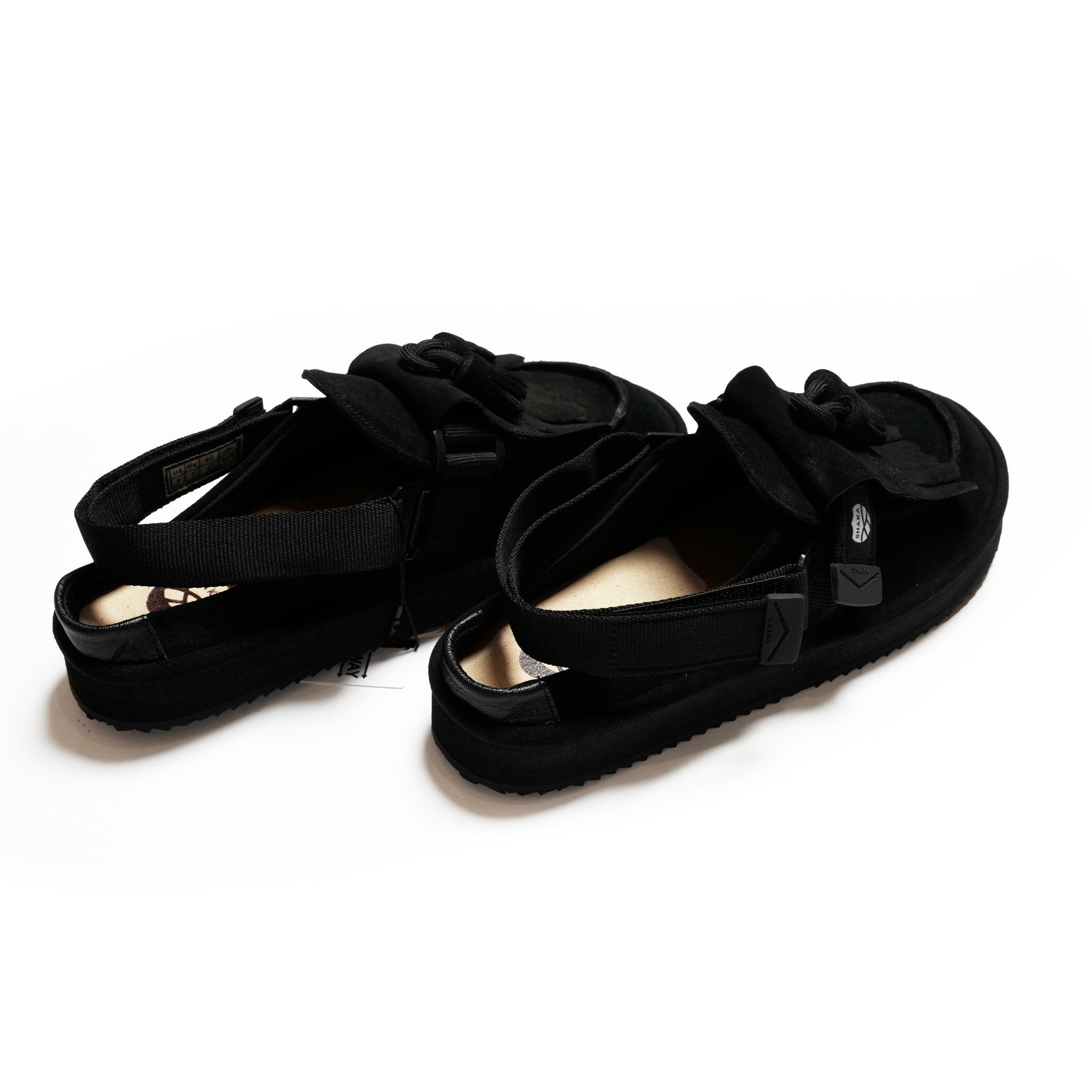 MOC MULE TASSEL SUEDE | Color_Black 00S | No_sk-296_black 00s【SHAKA_シャカ】