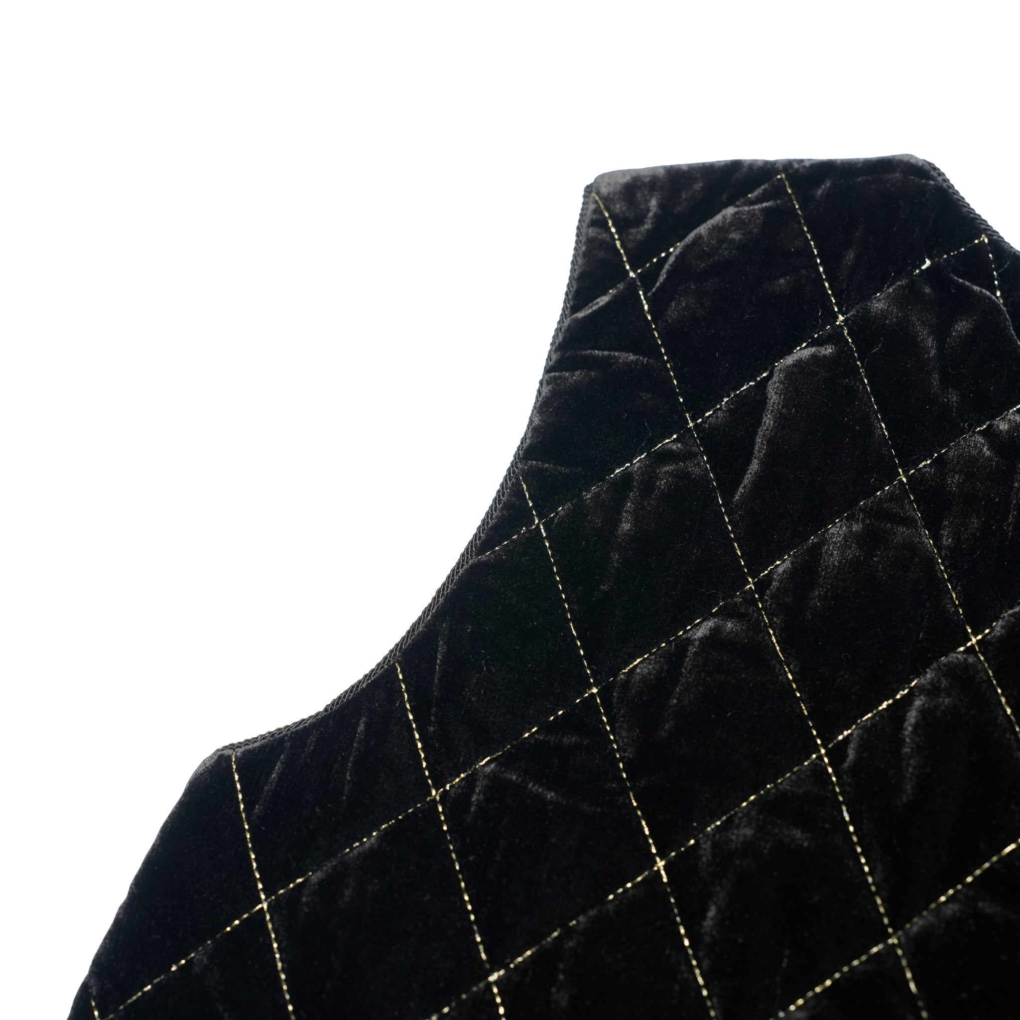 VELVET BEADS EMBROIDERY VEST | Color_Black | No_020952sn3_black【SARA MALLIKA_サラマリカ】