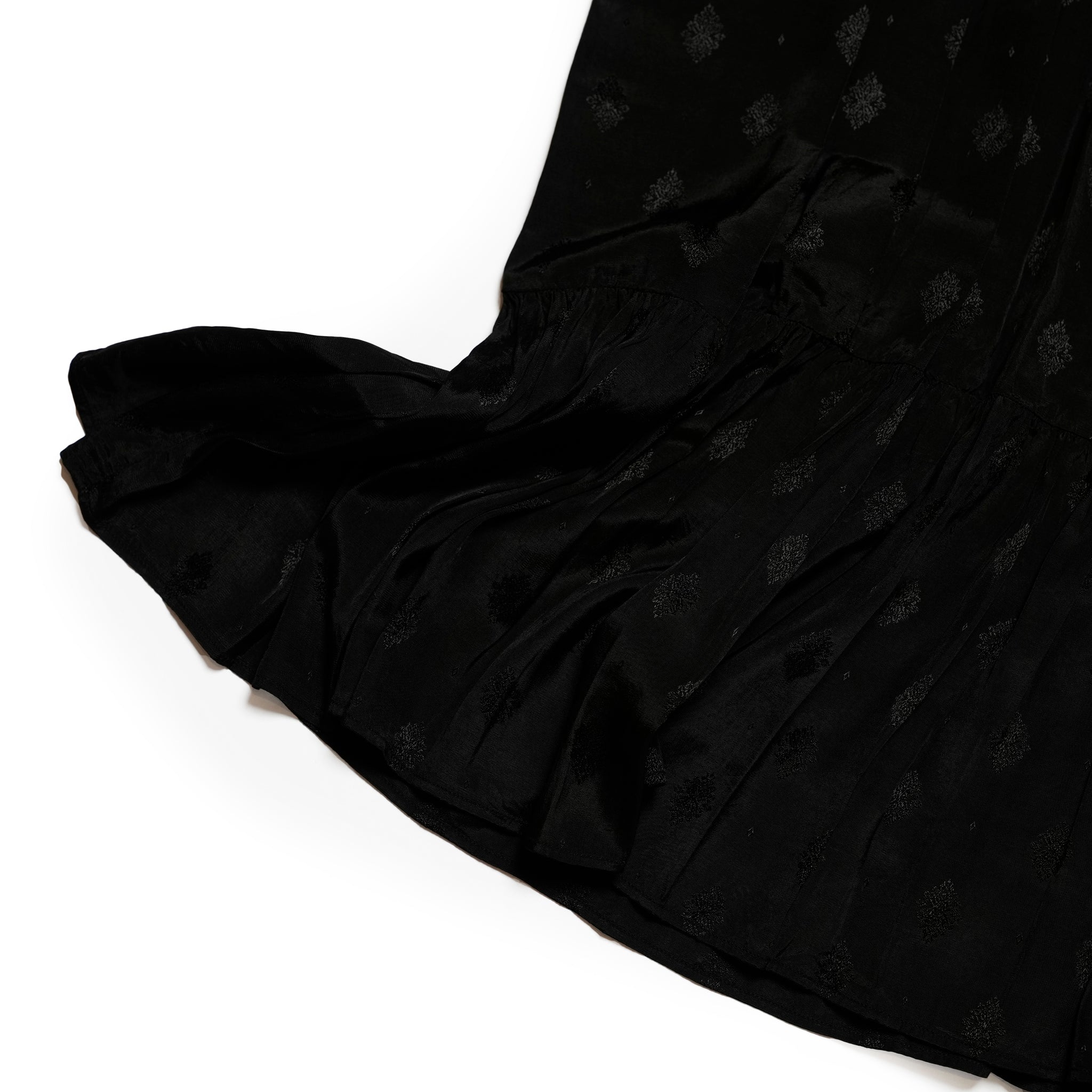 VELVET BEADS EMBROIDERY DRESS | Color_Black | No_020452sn4_black【SARA MALLIKA_サラマリカ】