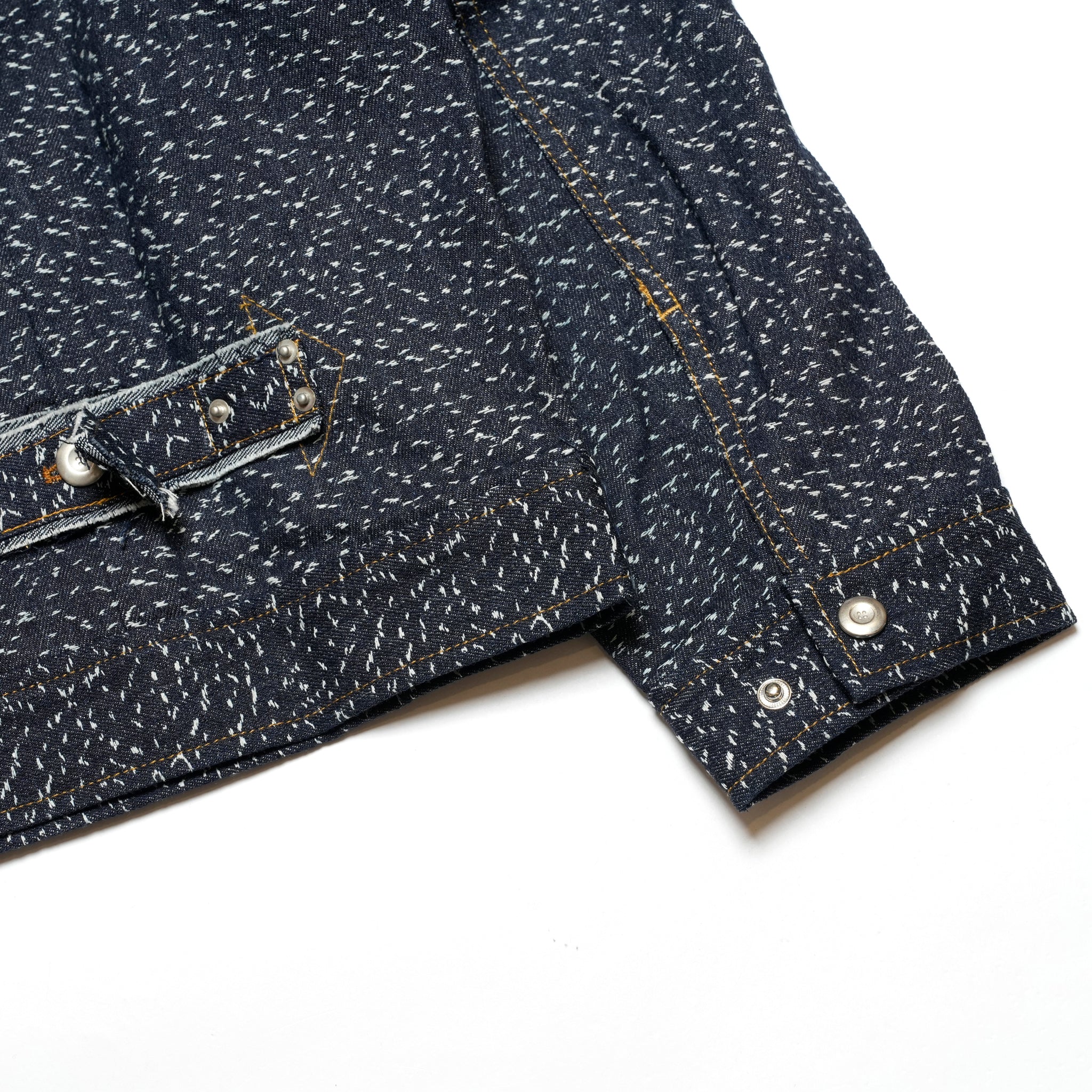 Dot denim jacket | Color_Denim | No_pla25awj08-1_denim【PLATEAU STUDIO_プラトー スタジオ】