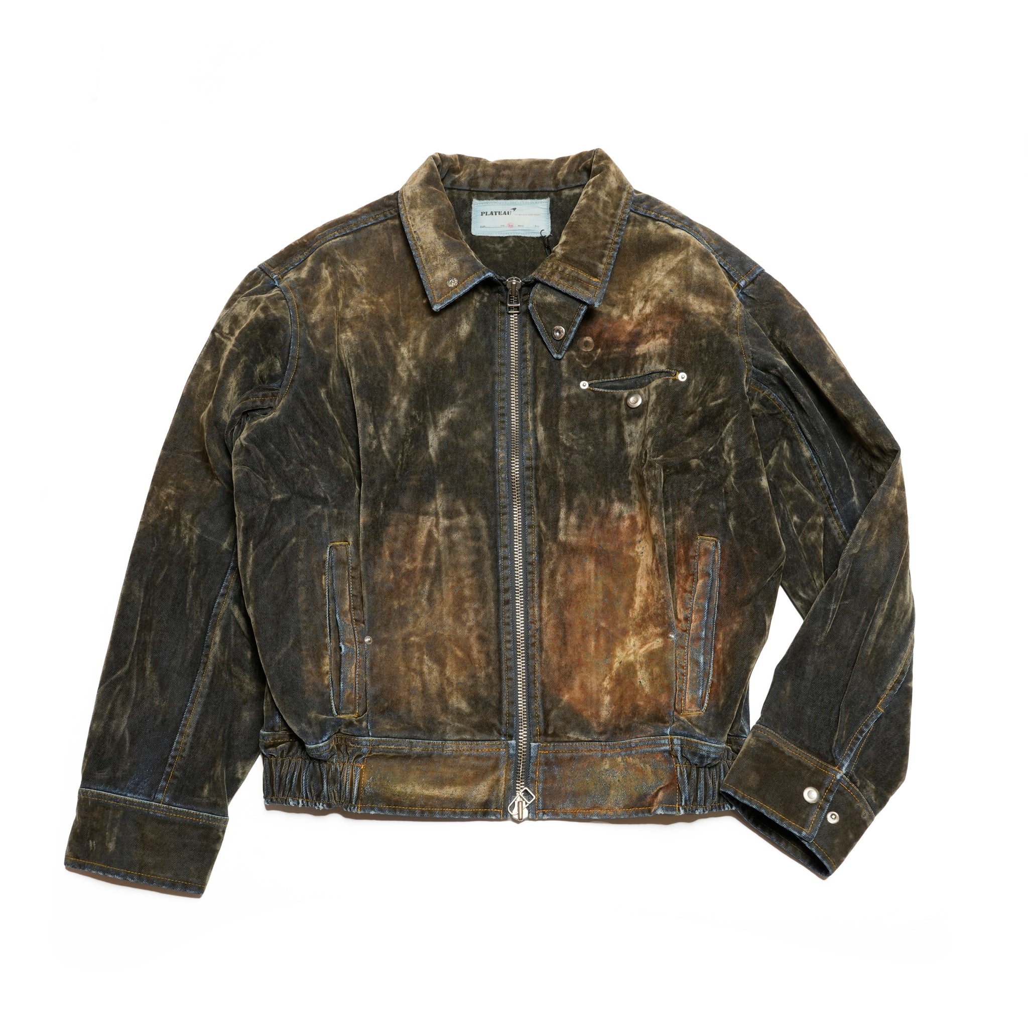 Tucked worker jacket | Color_Washed Velvet | No_pla25awj17-1_washed velvet【PLATEAU STUDIO_プラトー スタジオ】