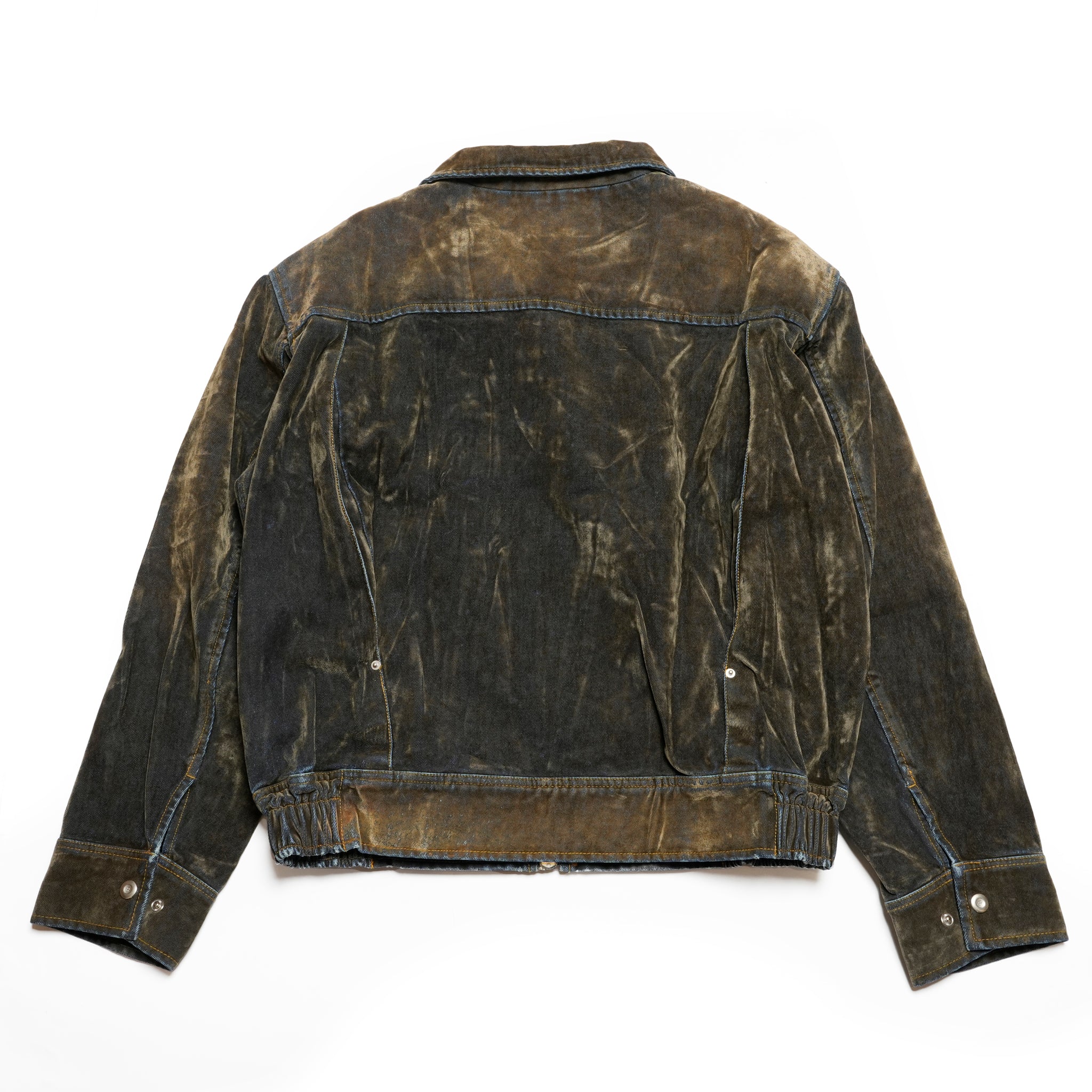 Tucked worker jacket | Color_Washed Velvet | No_pla25awj17-1_washed velvet【PLATEAU STUDIO_プラトー スタジオ】