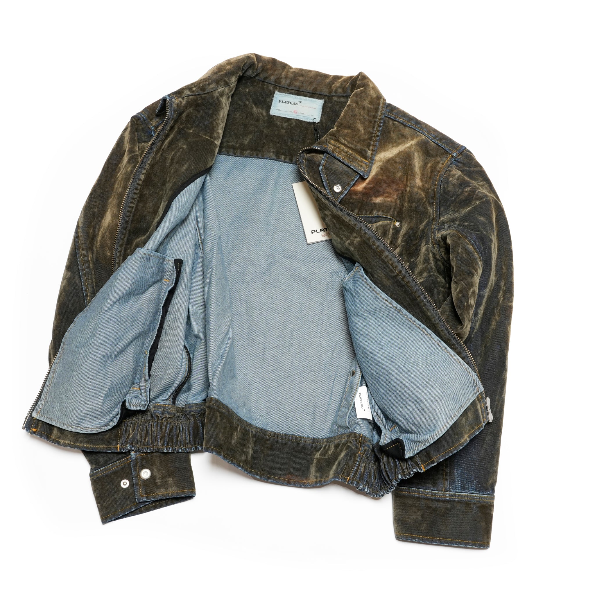 Tucked worker jacket | Color_Washed Velvet | No_pla25awj17-1_washed velvet【PLATEAU STUDIO_プラトー スタジオ】