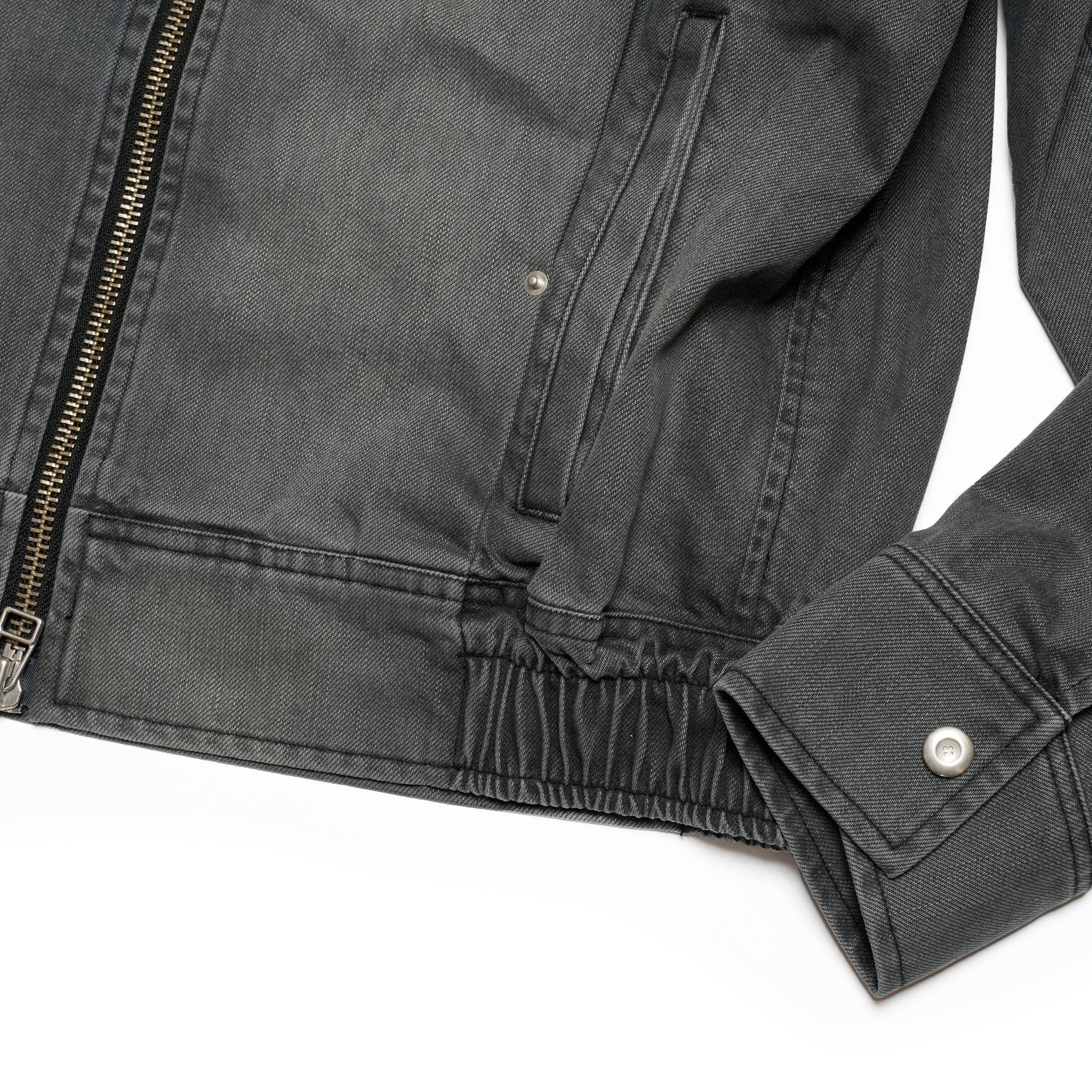 Tucked worker jacket | Color_Washed Grey | No_pla25awj17-2_washed grey【PLATEAU STUDIO_プラトー スタジオ】