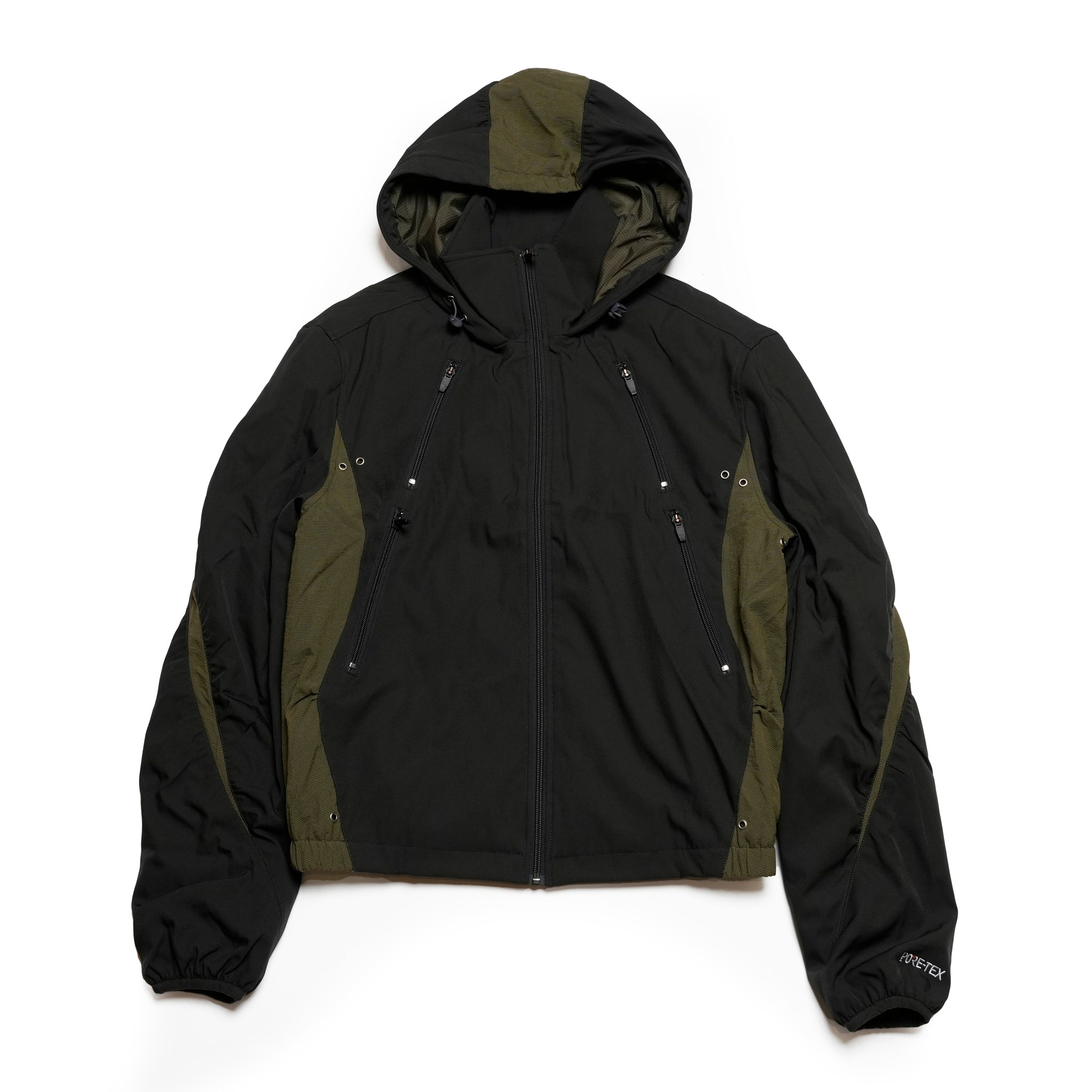 Curvy padded jacket | Color_Ash Black | No_pla25awj12-1_ash black【PLATEAU STUDIO_プラトー スタジオ】