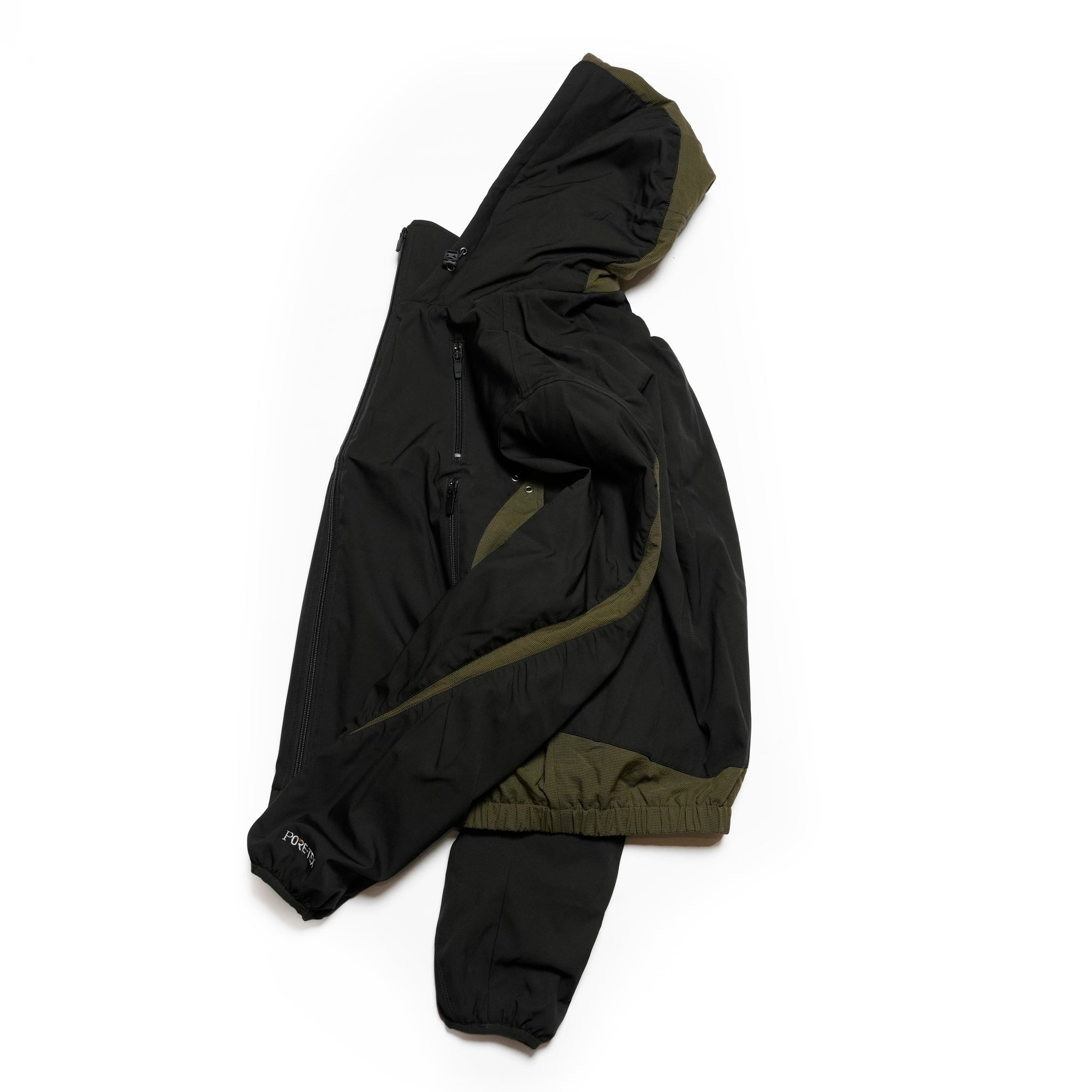 Curvy padded jacket | Color_Ash Black | No_pla25awj12-1_ash black【PLATEAU STUDIO_プラトー スタジオ】