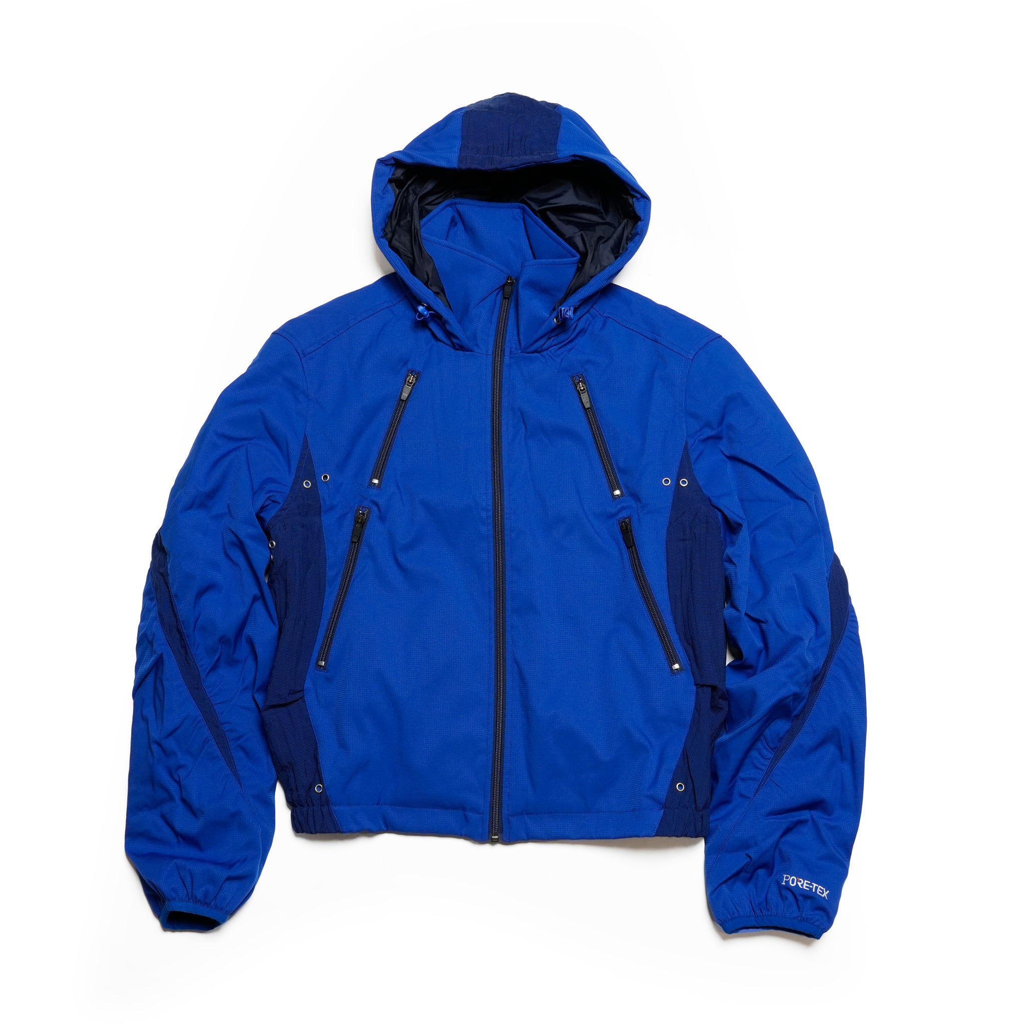 Curvy padded jacket | Color_Blue | No_pla25awj12-2_blue【PLATEAU STUDIO_プラトー スタジオ】