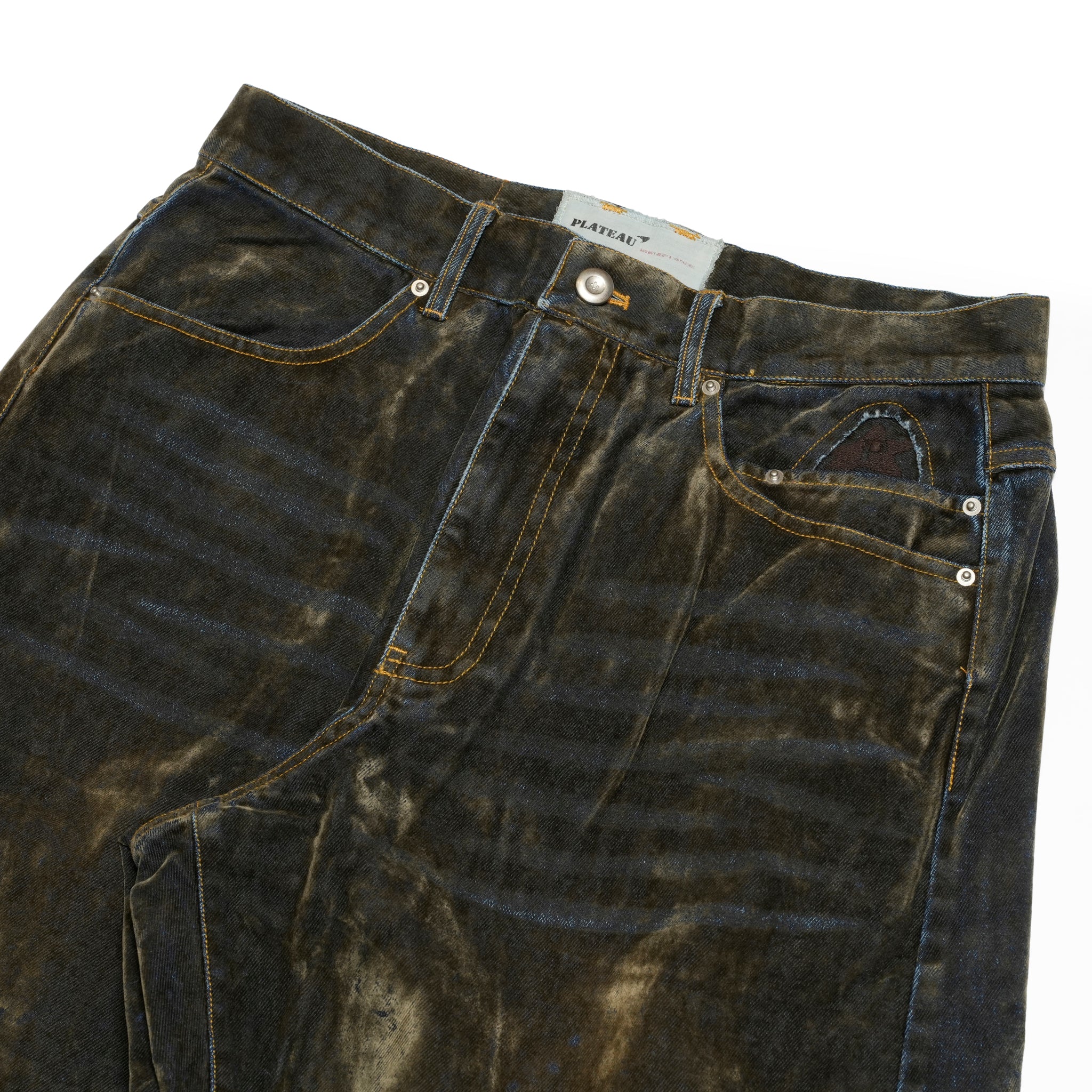 Curvy work pants | Color_Washed Velvet | No_pla25awp02-1_washed velvet【PLATEAU STUDIO_プラトー スタジオ】