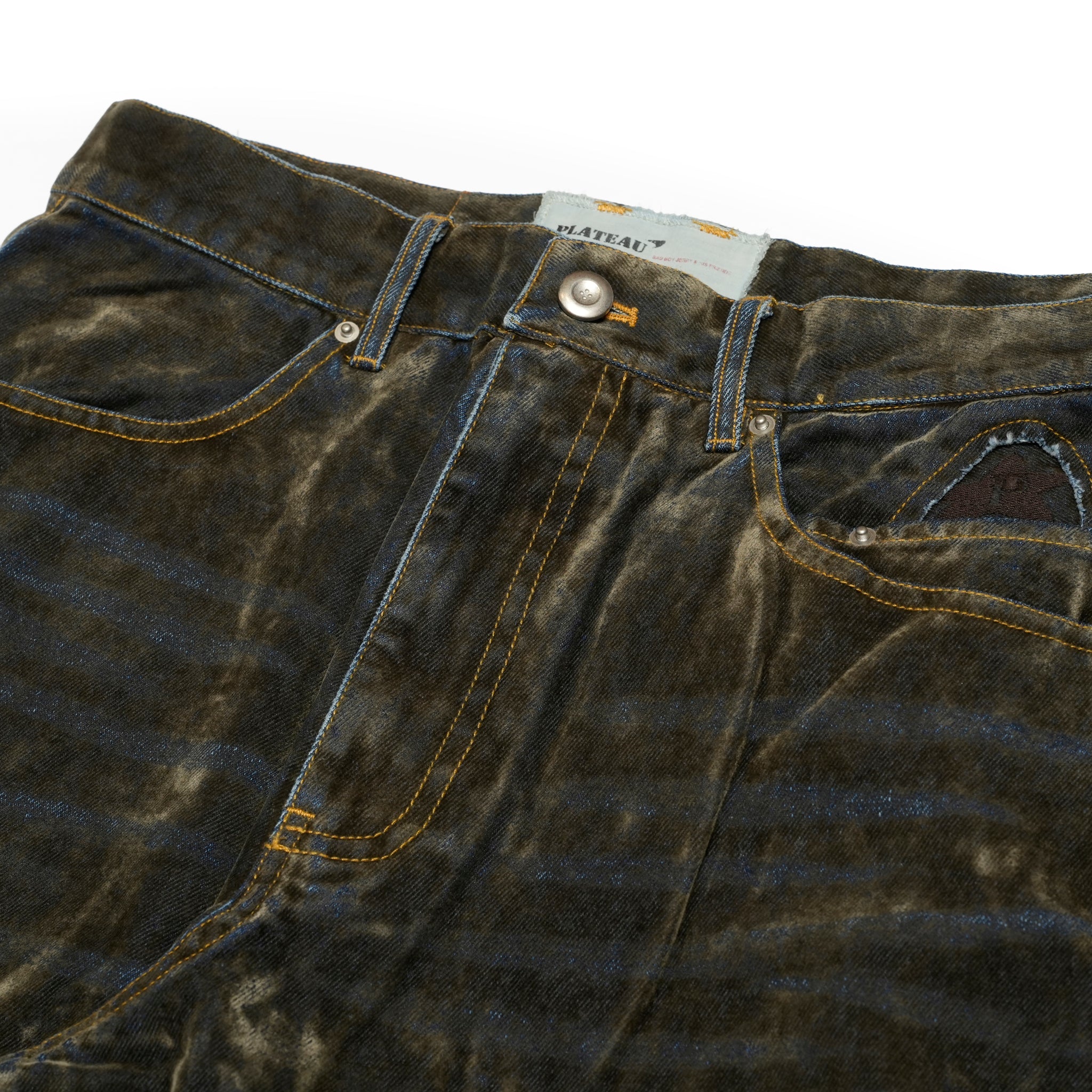 Curvy work pants | Color_Washed Velvet | No_pla25awp02-1_washed velvet【PLATEAU STUDIO_プラトー スタジオ】