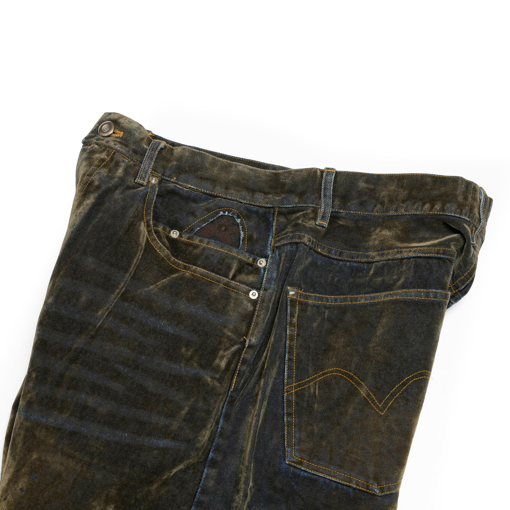 Curvy work pants | Color_Washed Velvet | No_pla25awp02-1_washed velvet【PLATEAU STUDIO_プラトー スタジオ】