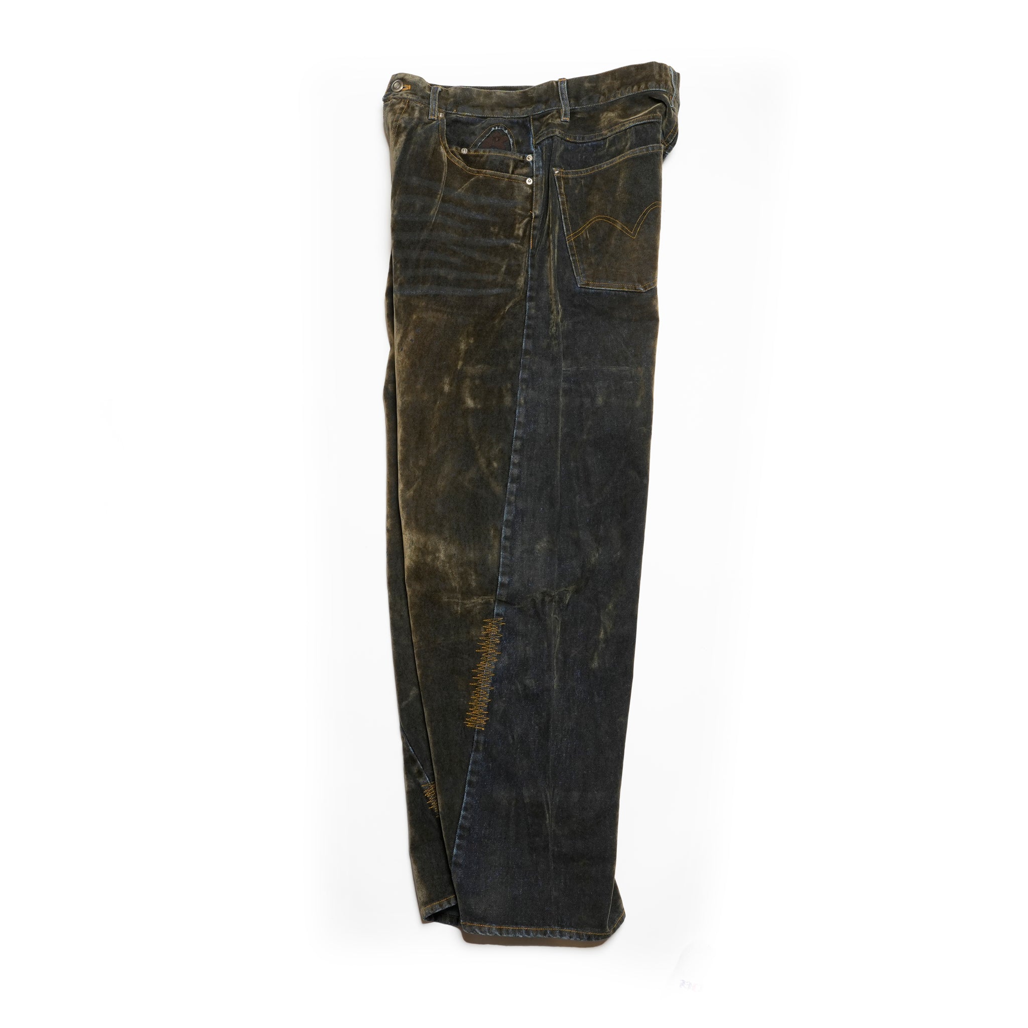 Curvy work pants | Color_Washed Velvet | No_pla25awp02-1_washed velvet【PLATEAU STUDIO_プラトー スタジオ】
