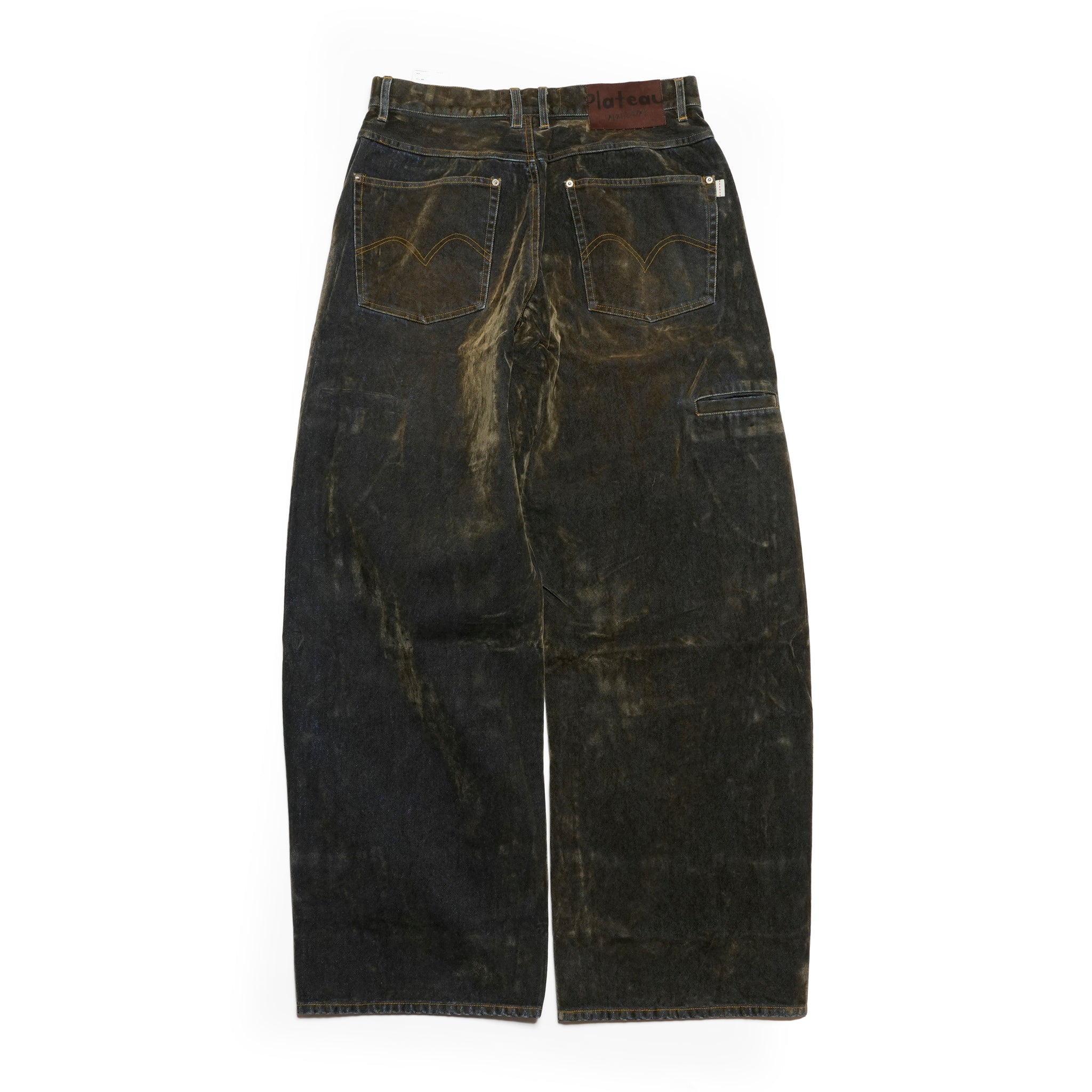 Curvy work pants | Color_Washed Velvet | No_pla25awp02-1_washed velvet【PLATEAU STUDIO_プラトー スタジオ】
