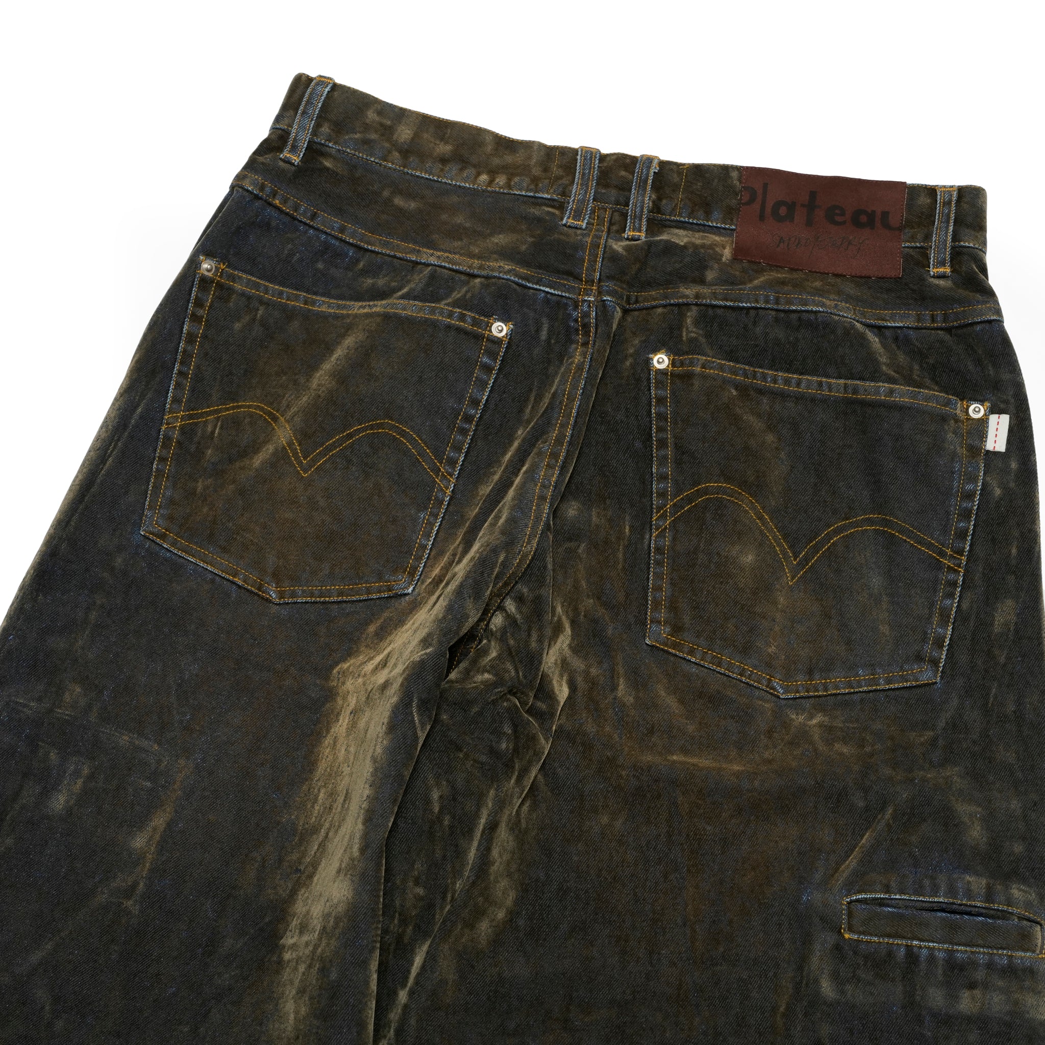 Curvy work pants | Color_Washed Velvet | No_pla25awp02-1_washed velvet【PLATEAU STUDIO_プラトー スタジオ】