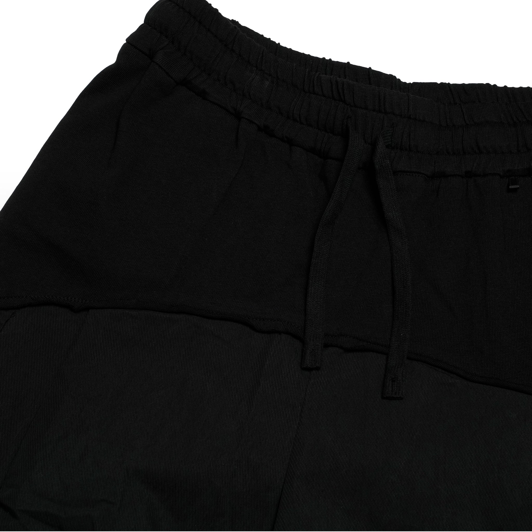 (A)crypsis® 25S/S - (ð¬)ððððððð My Life Mixed-Material Pleated Shorts / Black | SIze_Freeã(A)CRYPSIS®ã
