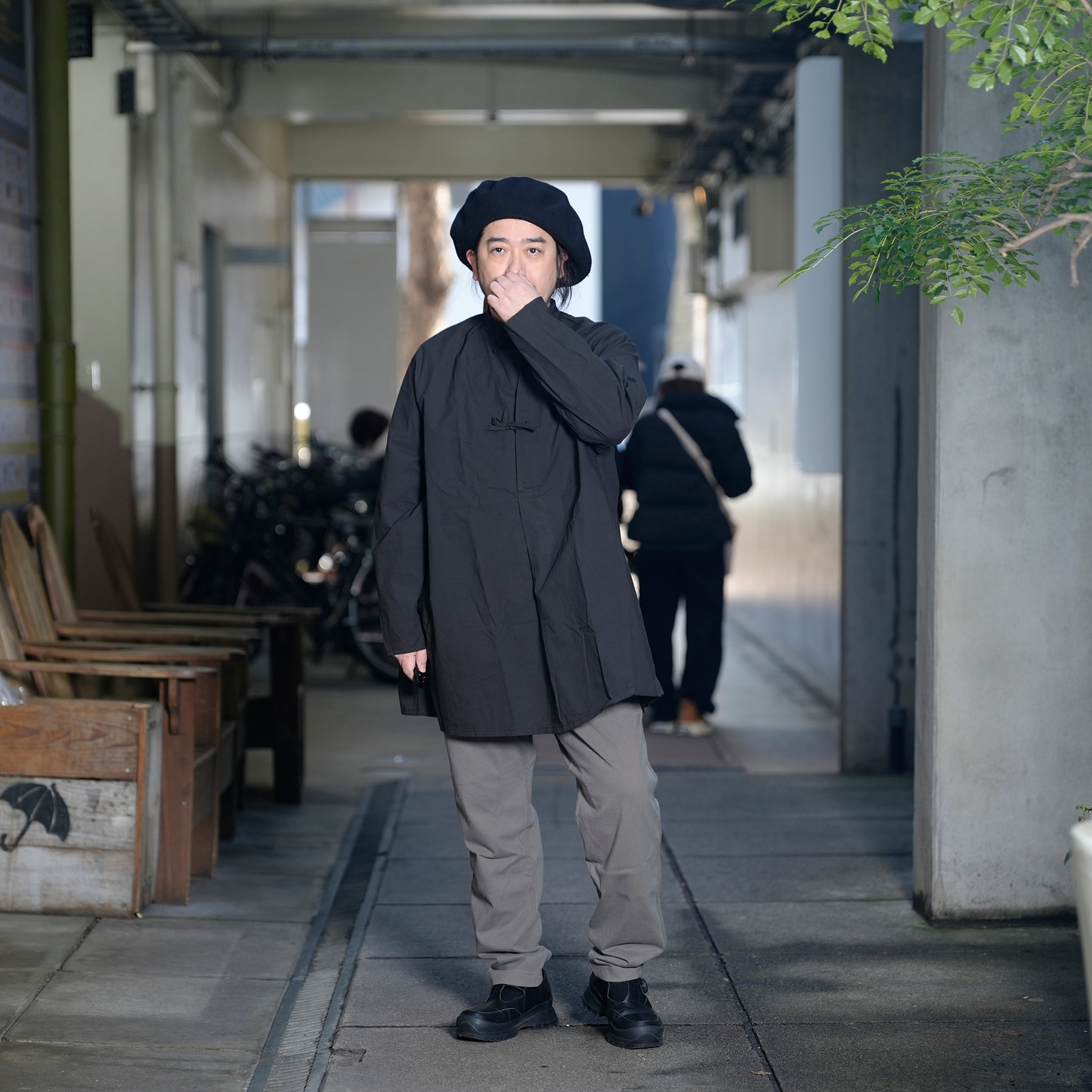 AM-2515005_Khaki | Heavy Jersey Pants | Color:Khaki【ARMY TWILL_アーミーツイル】