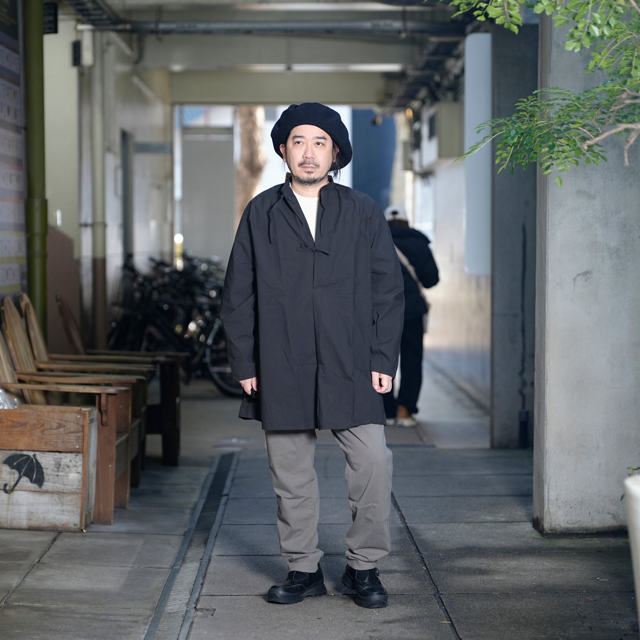 AM-2515005_Khaki | Heavy Jersey Pants | Color:Khaki【ARMY TWILL_アーミーツイル】