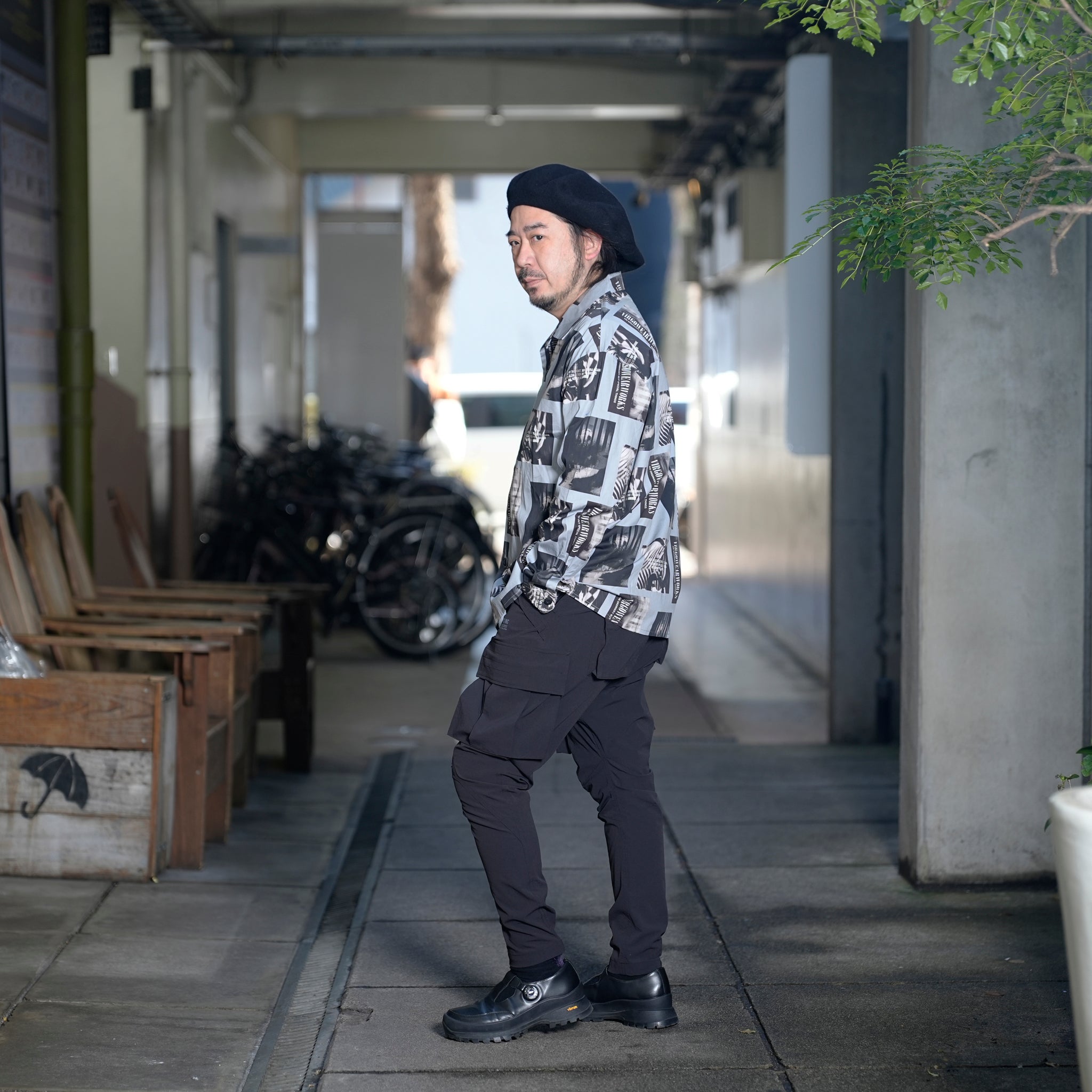 VG-PT-432_black | Grapping cargo {CORDURA} | Black【VIRGOwearworks_ヴァルゴウェアワークス】【archive】