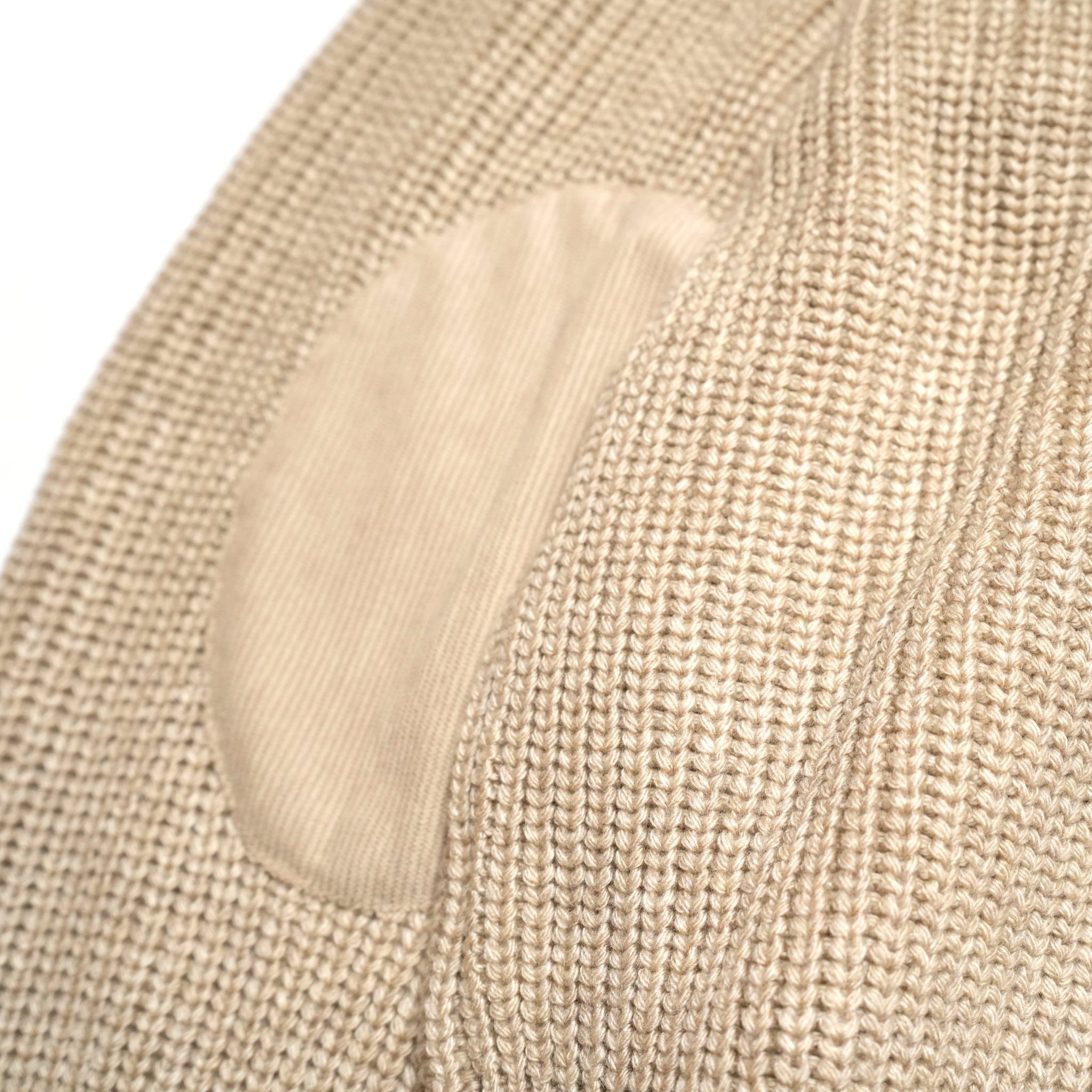 MIL24FKN3031_ECRU | HALF ZIP MIL KNIT TOP | Ecru | KHA:KI