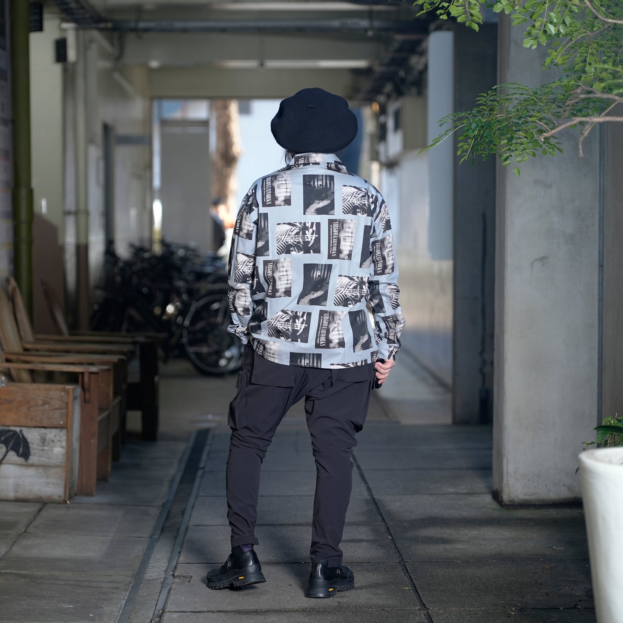 VG-SH-266_Gray | Photogenic shirts | Color:Gray【VIRGOwearworks_ヴァルゴウェアワークス】【archive】