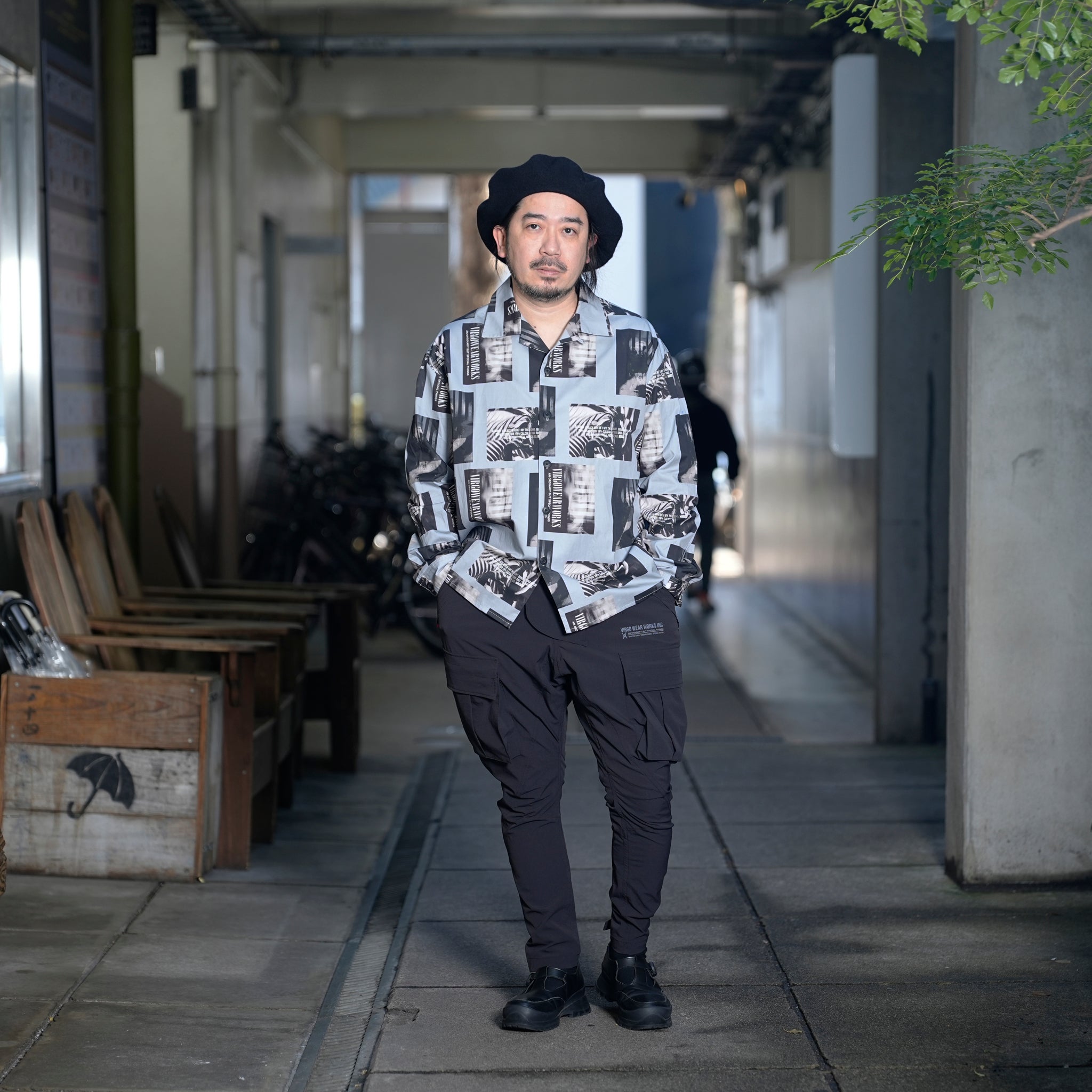VG-SH-266_Gray | Photogenic shirts | Color:Gray【VIRGOwearworks_ヴァルゴウェアワークス】【archive】