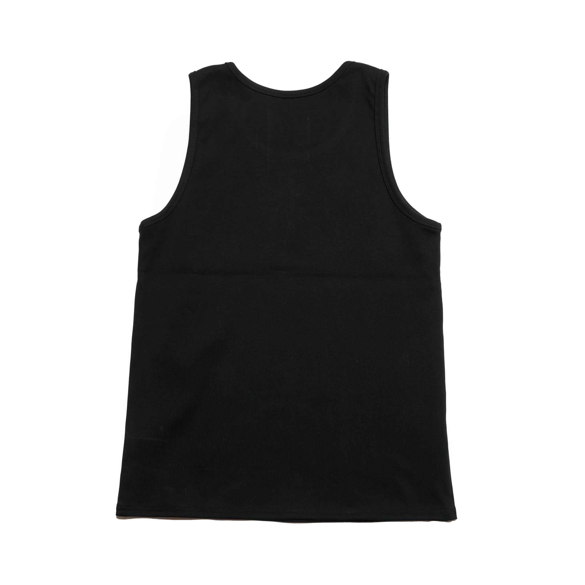 (A)crypsis® 25S/S - ((ð¬)ððððððð My Life Stretch Ribbed Tank Top / Black | SIze_Mã(A)CRYPSIS®ã