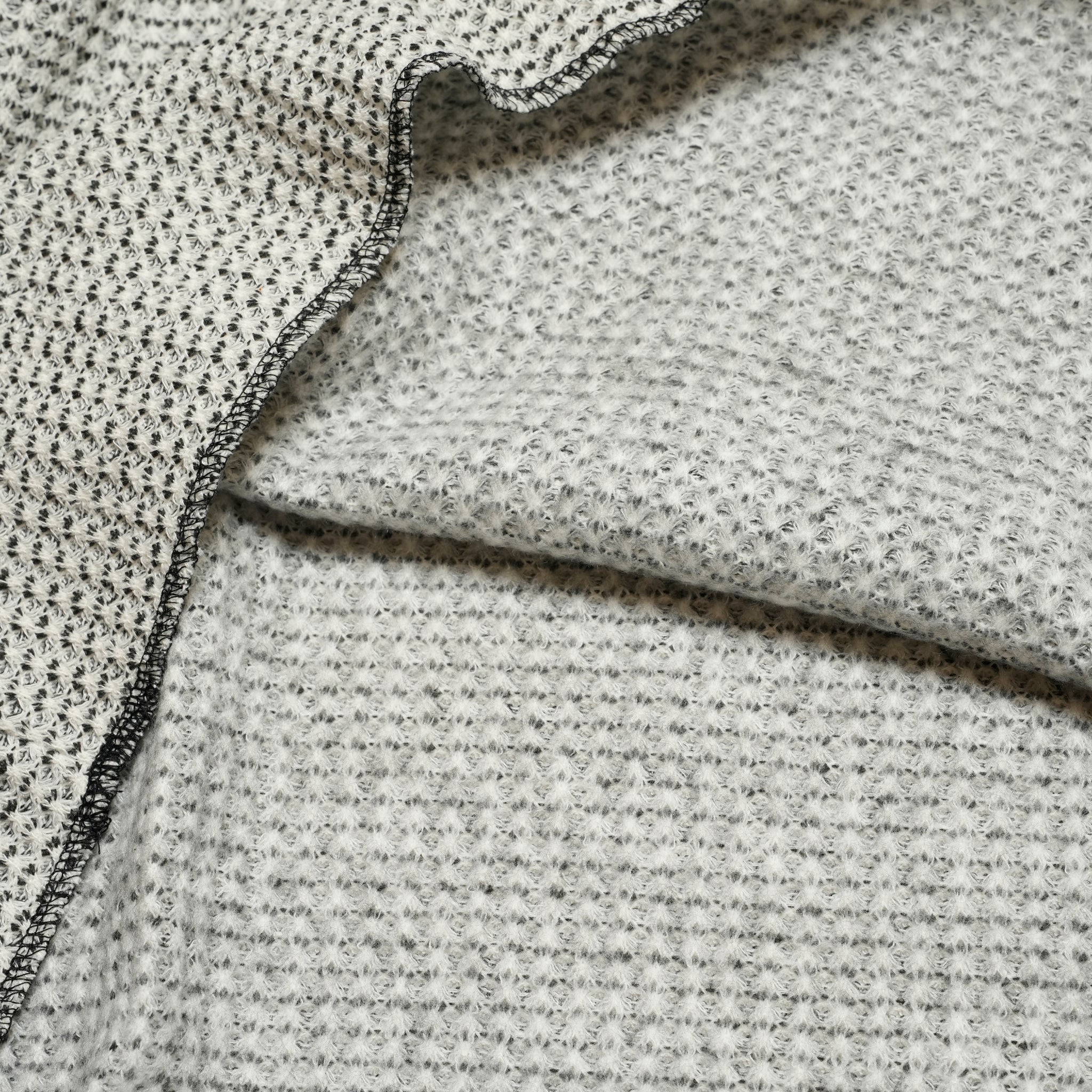 KNIT PRINT CUTSEW | Color:White/Black【The NERDYS_ナーディーズ】 NFNG-CS05