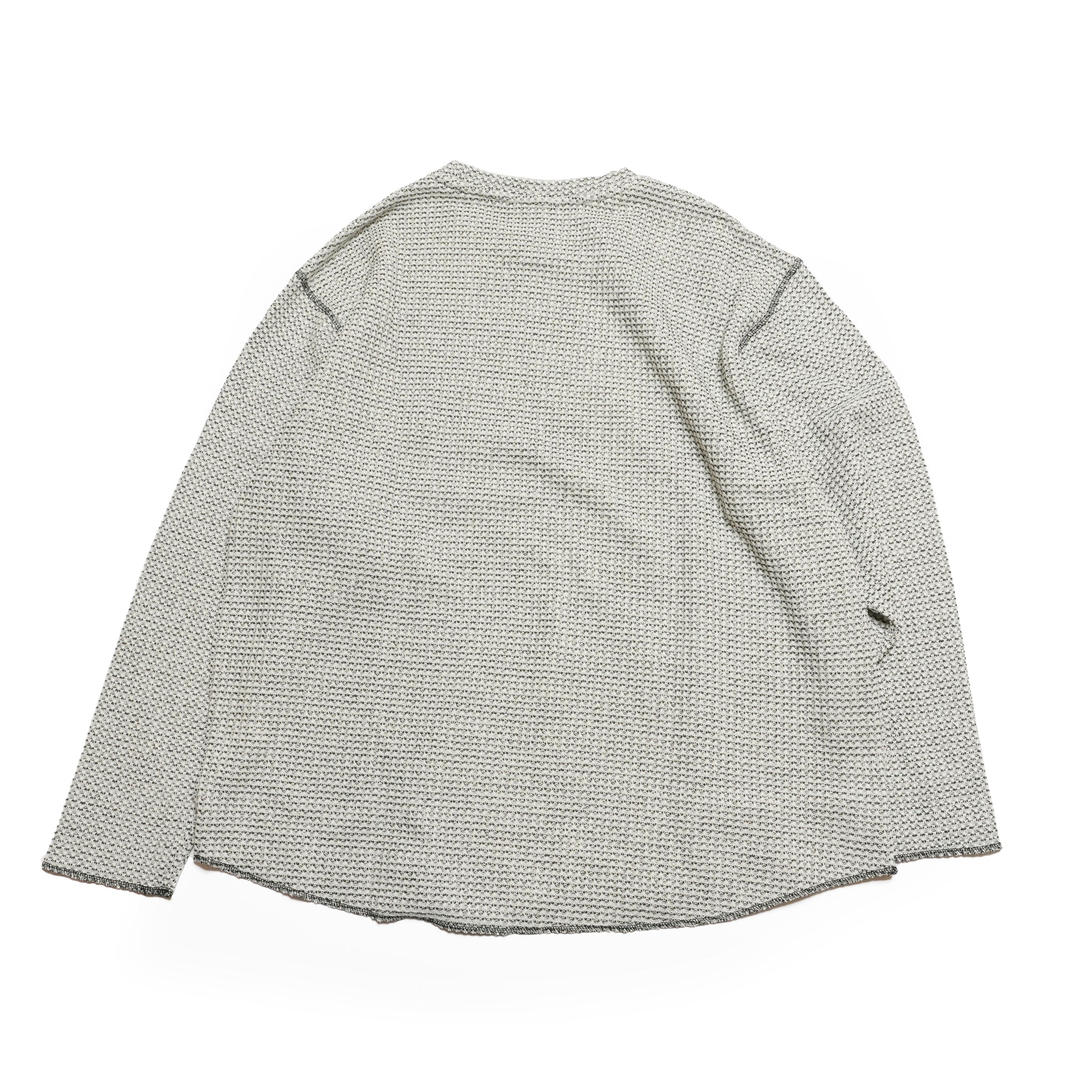 KNIT PRINT CUTSEW | Color:White/Black【The NERDYS_ナーディーズ】 NFNG-CS05