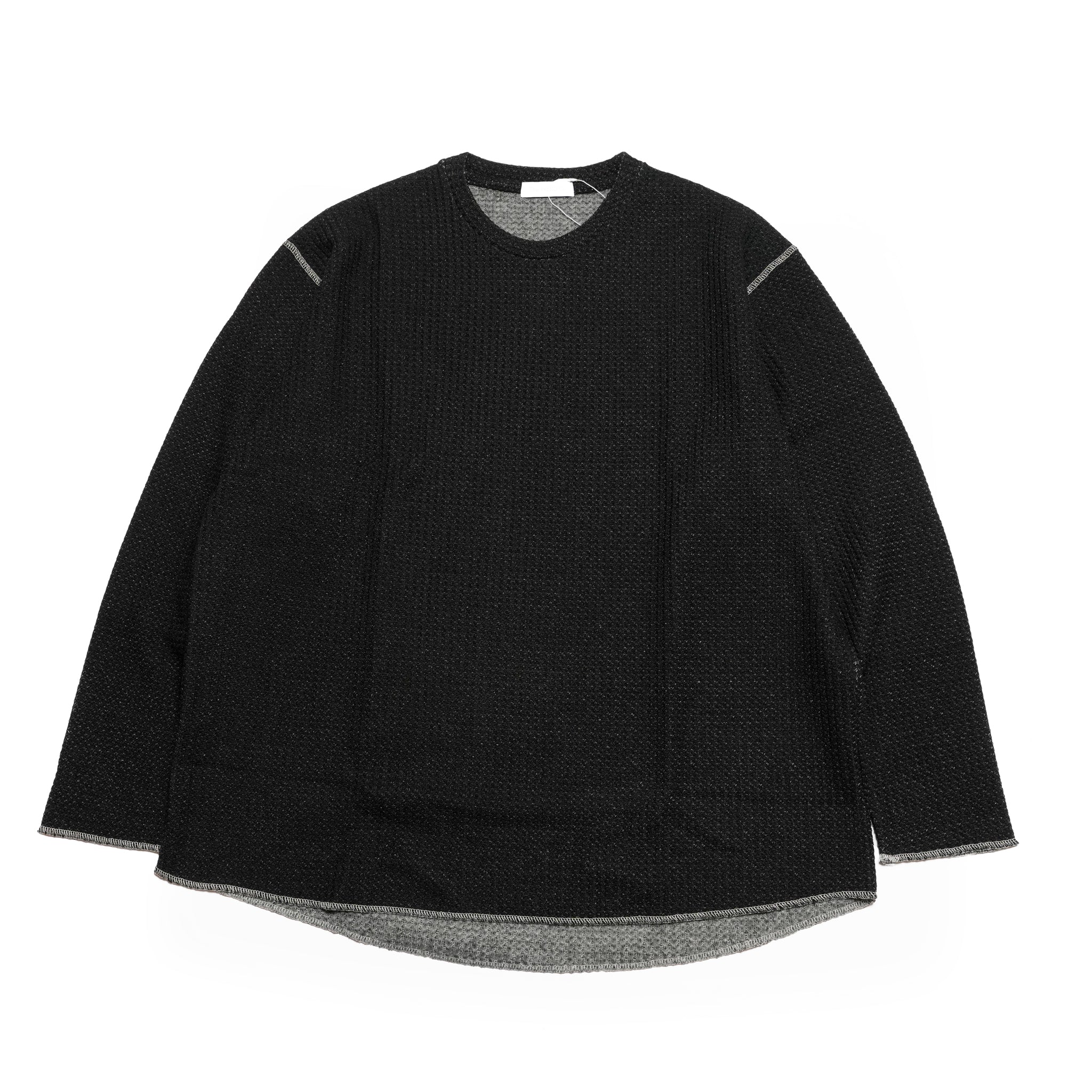 KNIT PRINT CUTSEW | Color:White/Black【The NERDYS_ナーディーズ】 NFNG-CS05