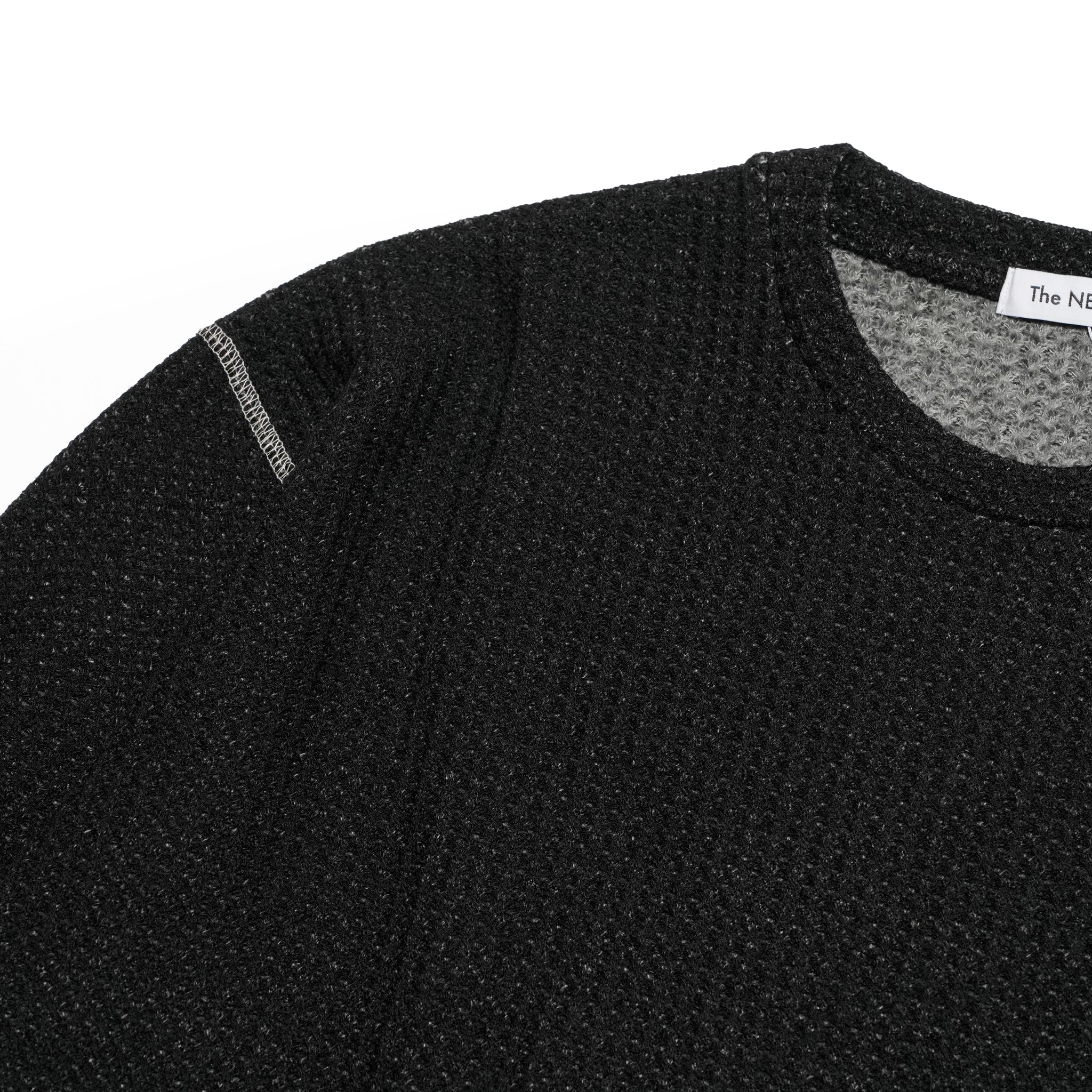 KNIT PRINT CUTSEW | Color:White/Black【The NERDYS_ナーディーズ】 NFNG-CS05